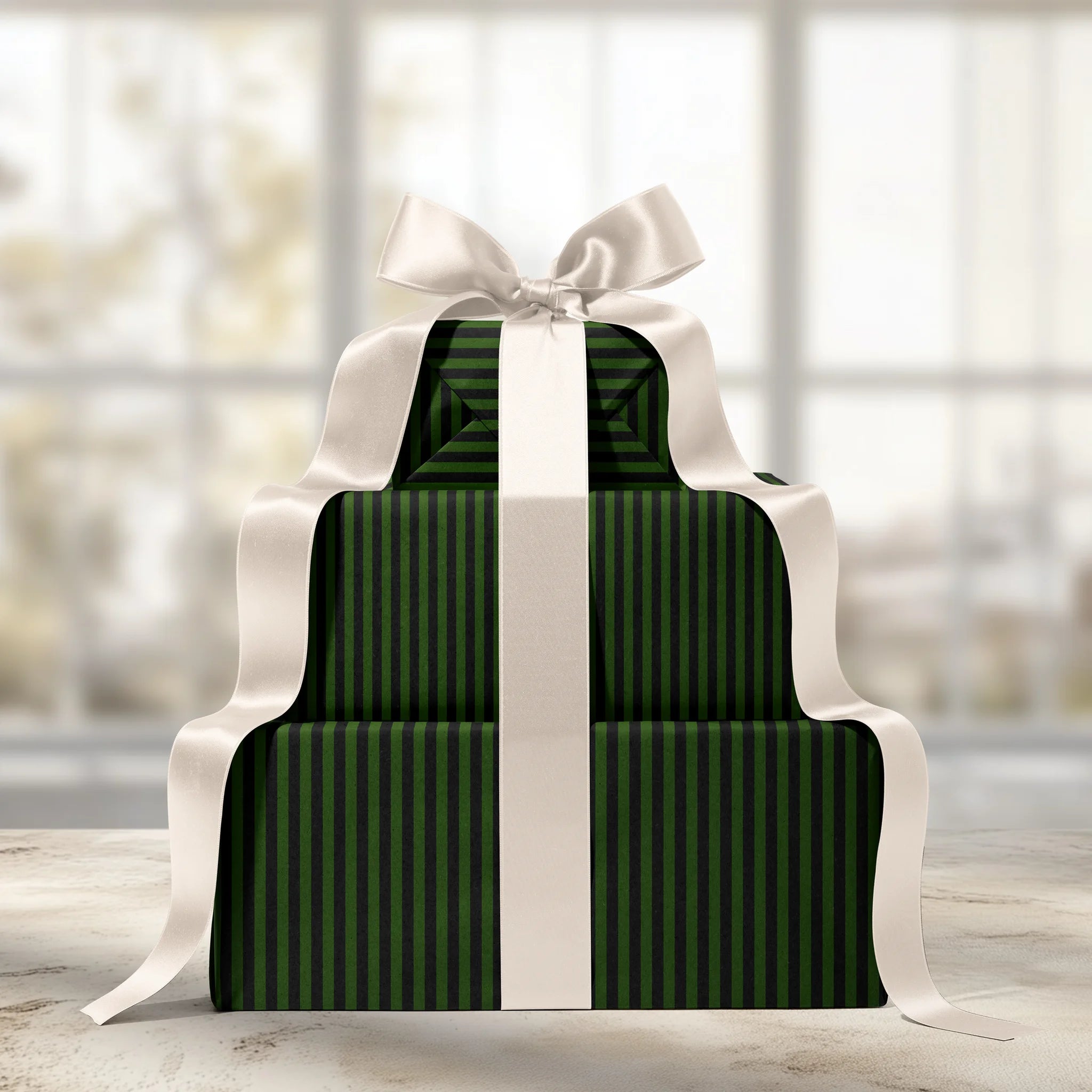 Elegant Streaks Gift Wrapping Paper