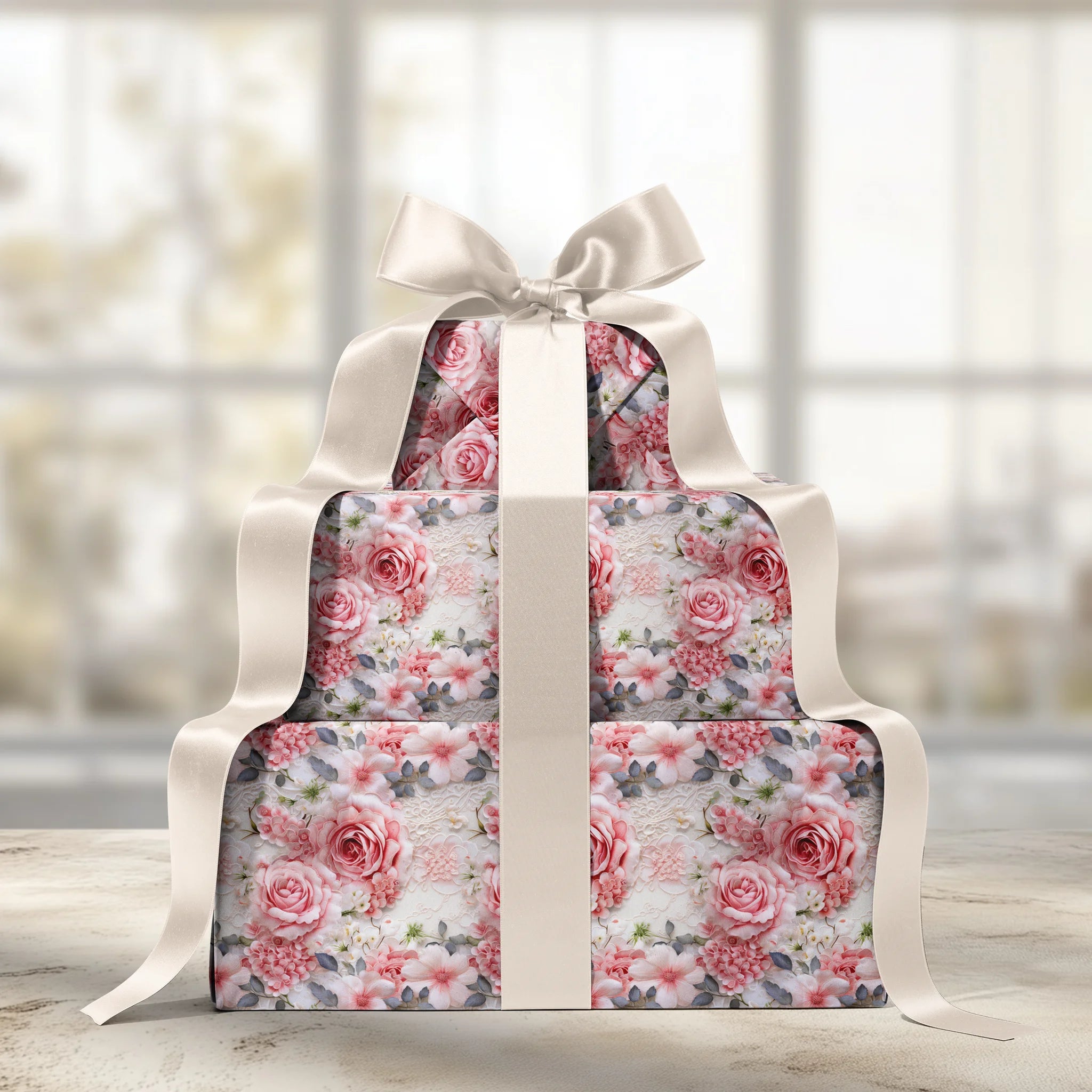 Blossoms Of Romance Gift Wrapping Paper