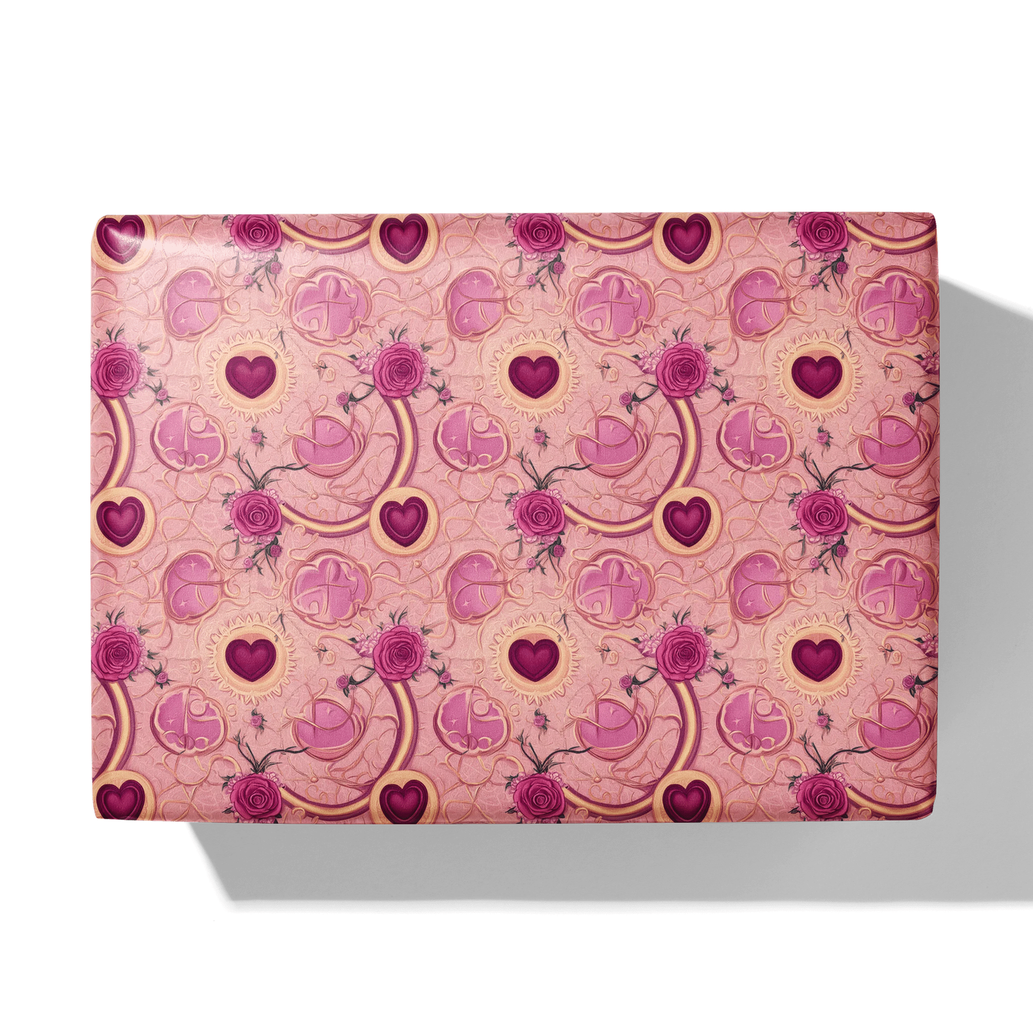 Baroque Valentine Gift Wrapping Paper