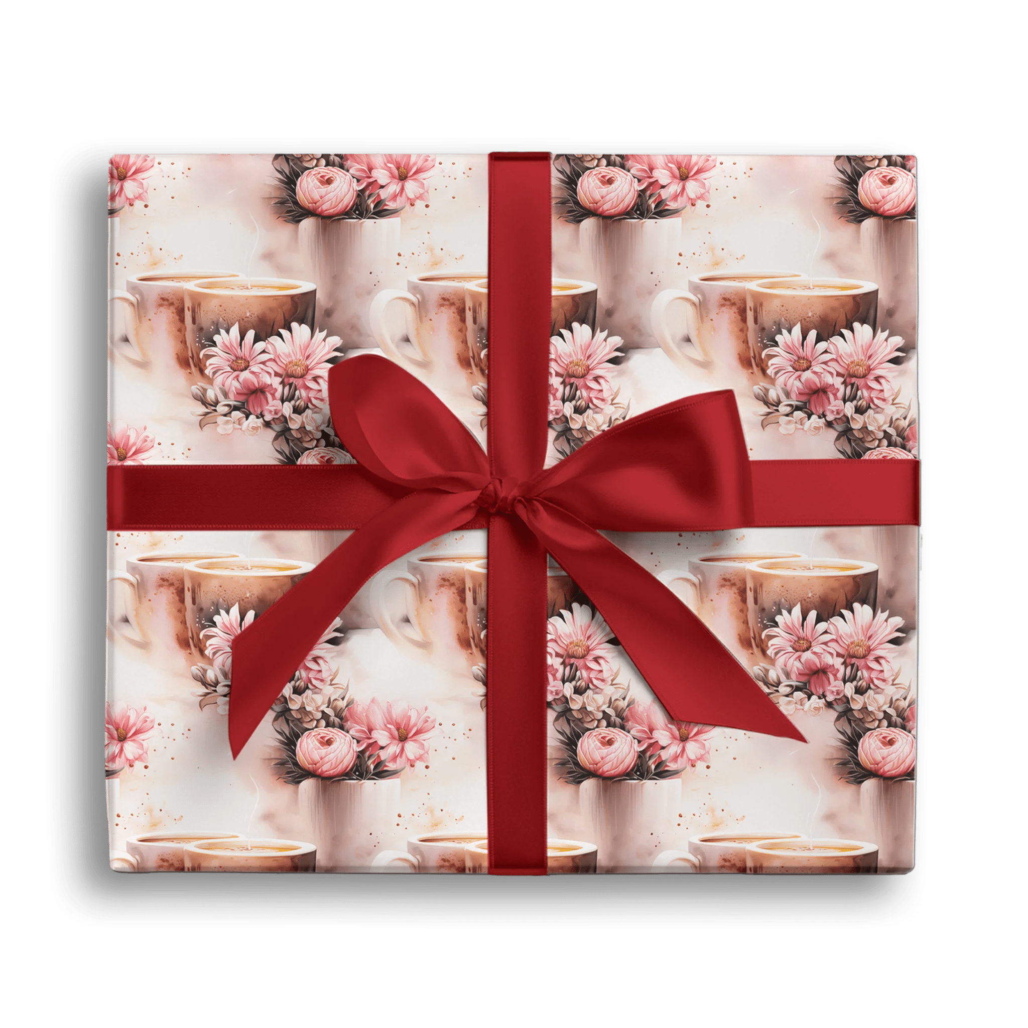 Morning Love Mug Gift Wrapping Paper