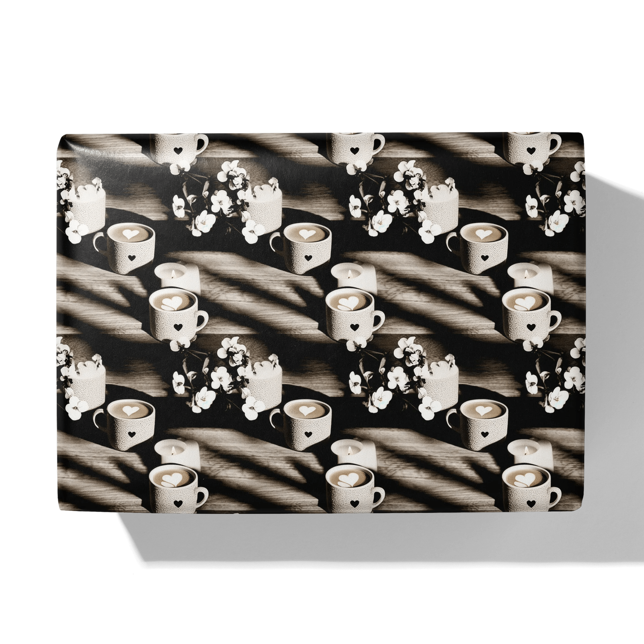 Heartfelt Brew Gift Wrapping Paper