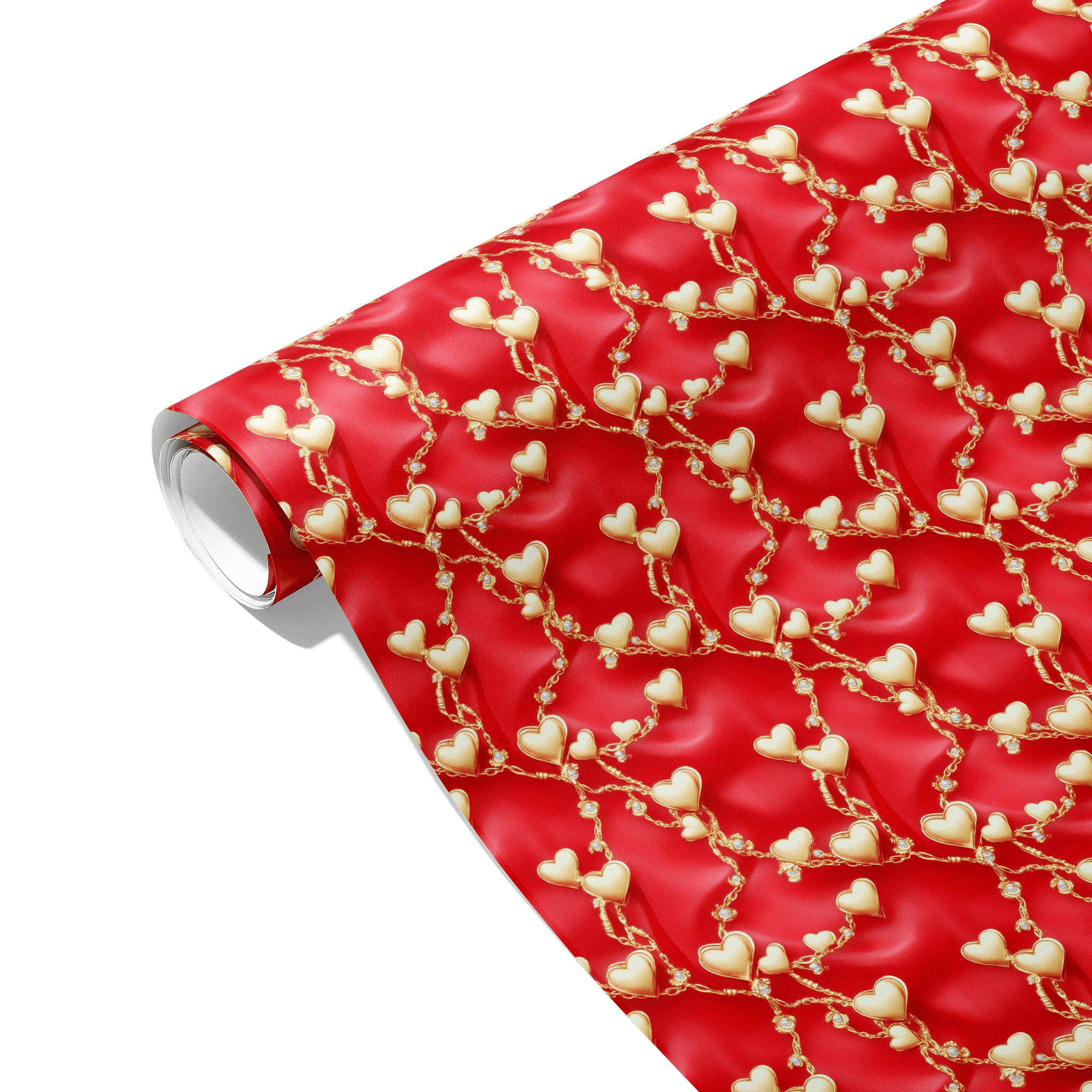 Fancy Shiny Love Gift Wrapping Paper