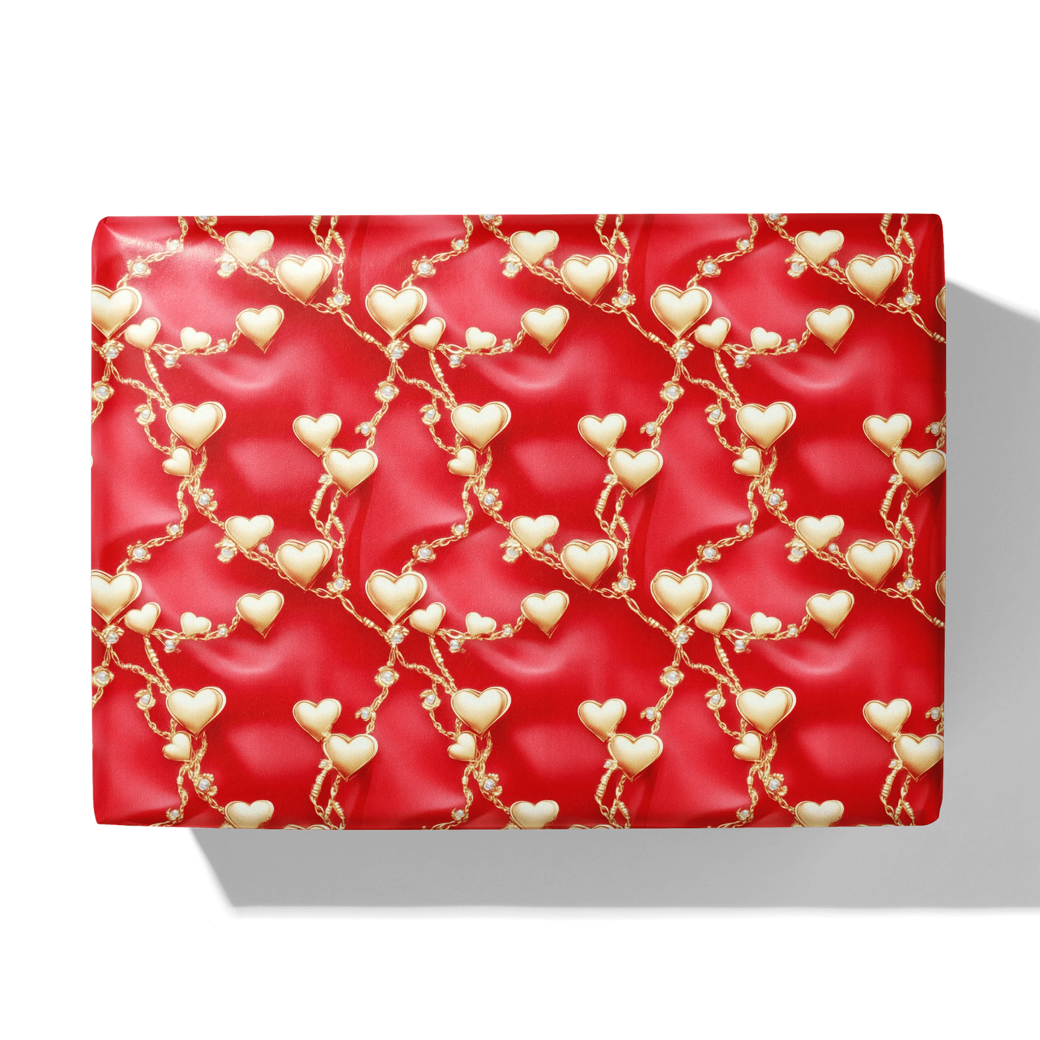 Fancy Shiny Love Gift Wrapping Paper