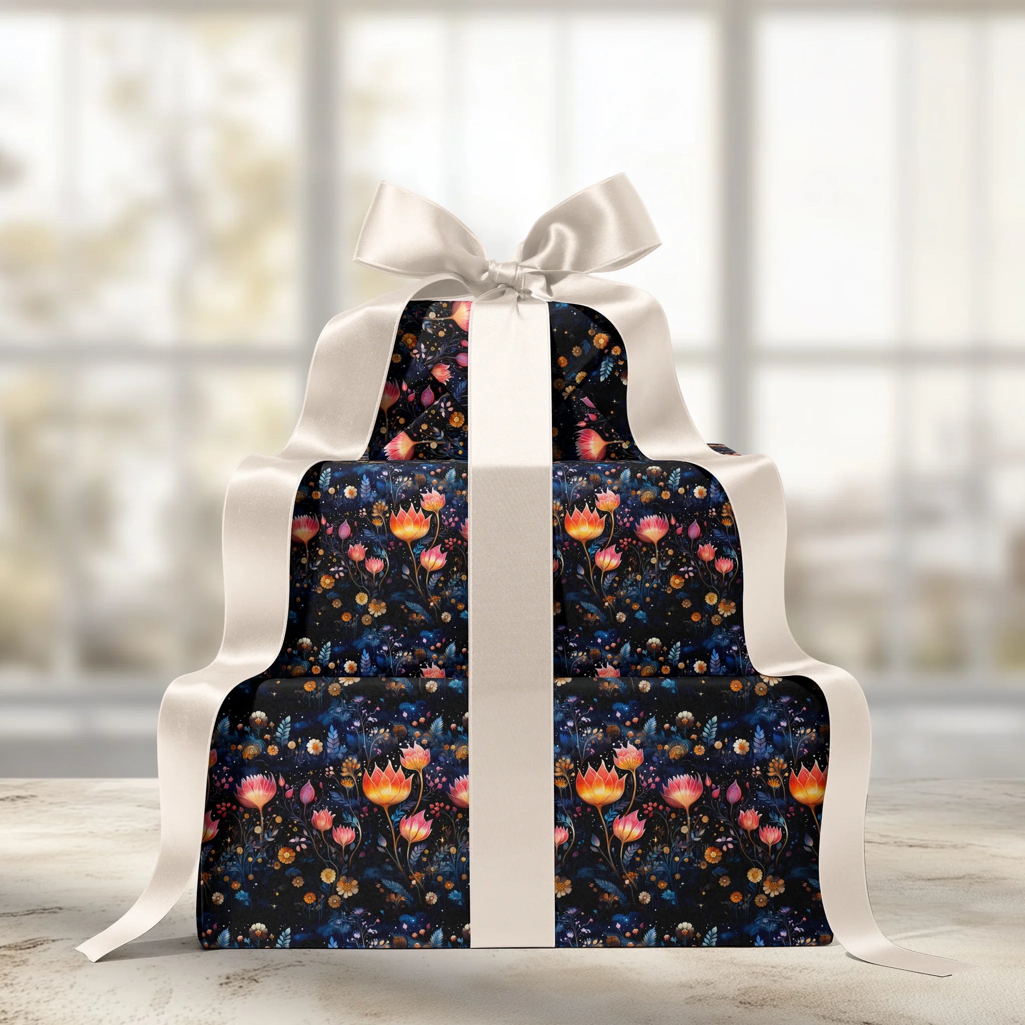 Golden Twilight Gift Wrapping Paper