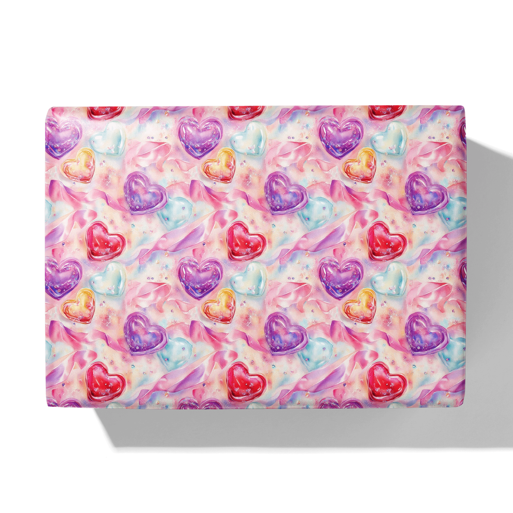 Sparkling Love Layers Gift Wrapping Paper