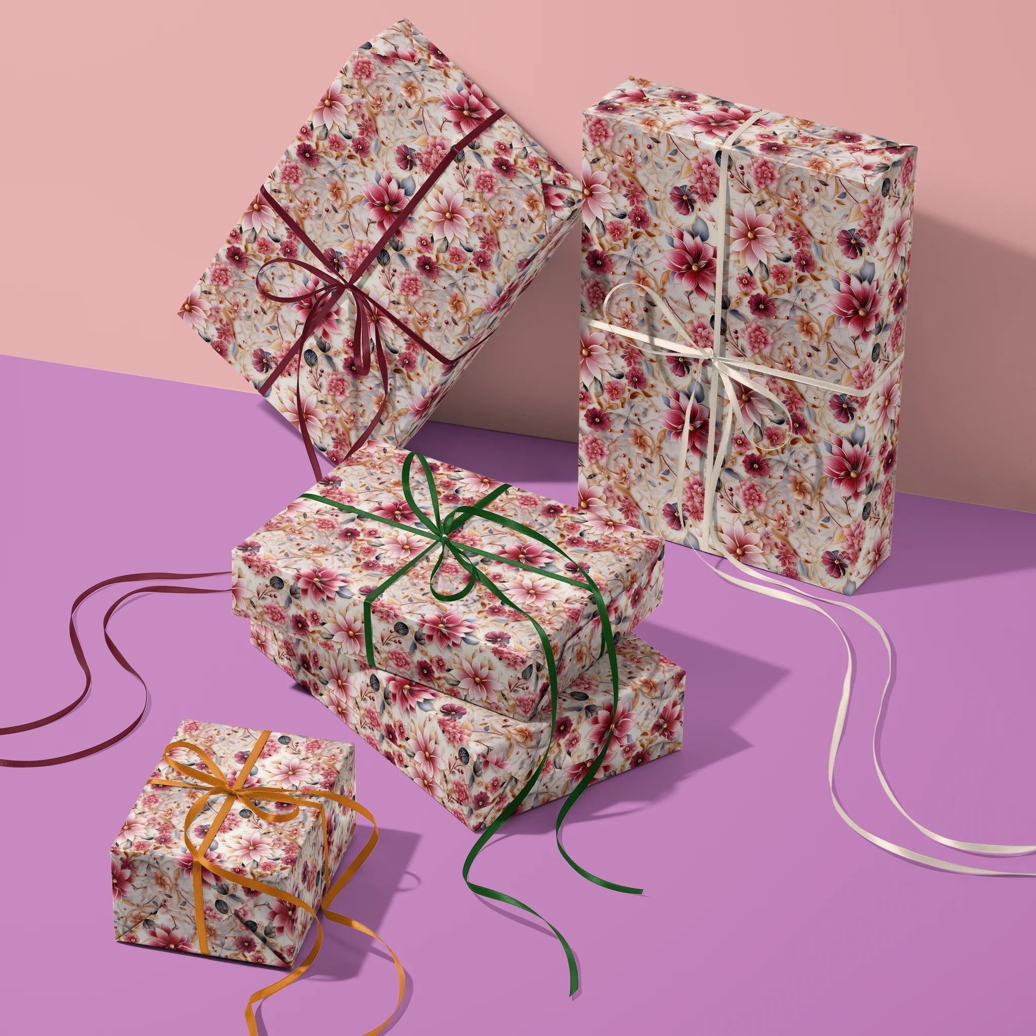 Petals Of Affection Gift Wrapping Paper