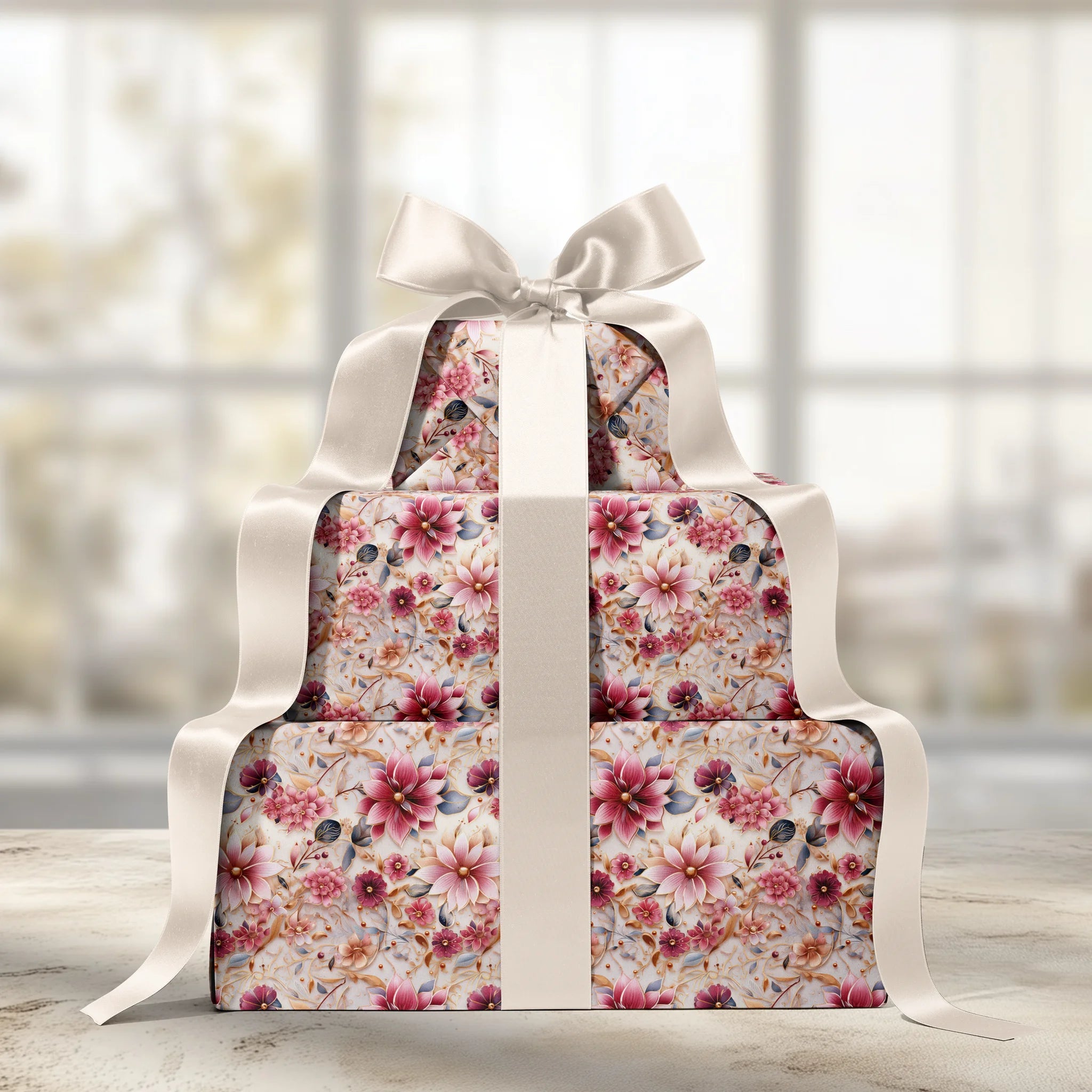 Petals Of Affection Gift Wrapping Paper