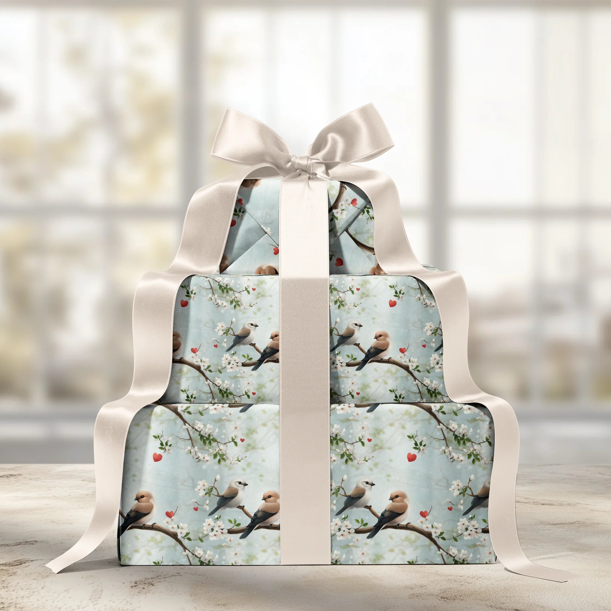 Lovers On A Limb Gift Wrapping Paper