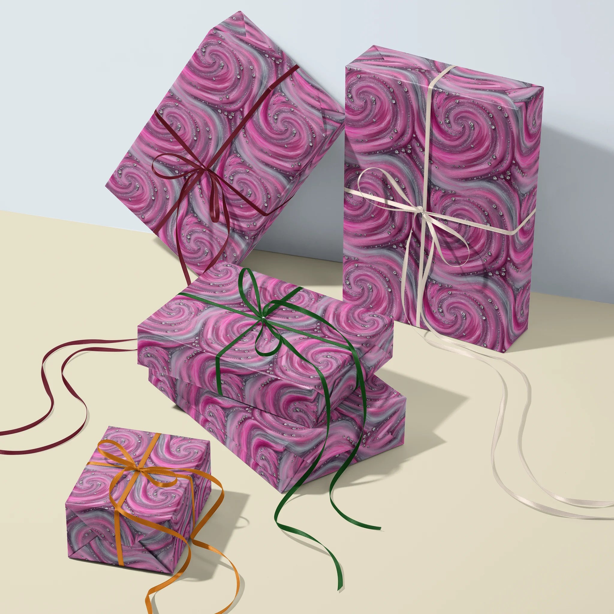 Sparkling Romance Gift Wrapping Paper