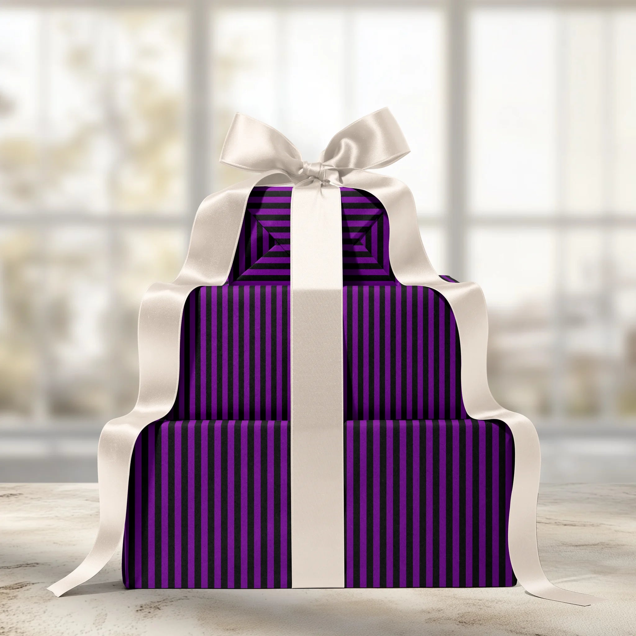 Ethereal Stripe Gift Wrapping Paper