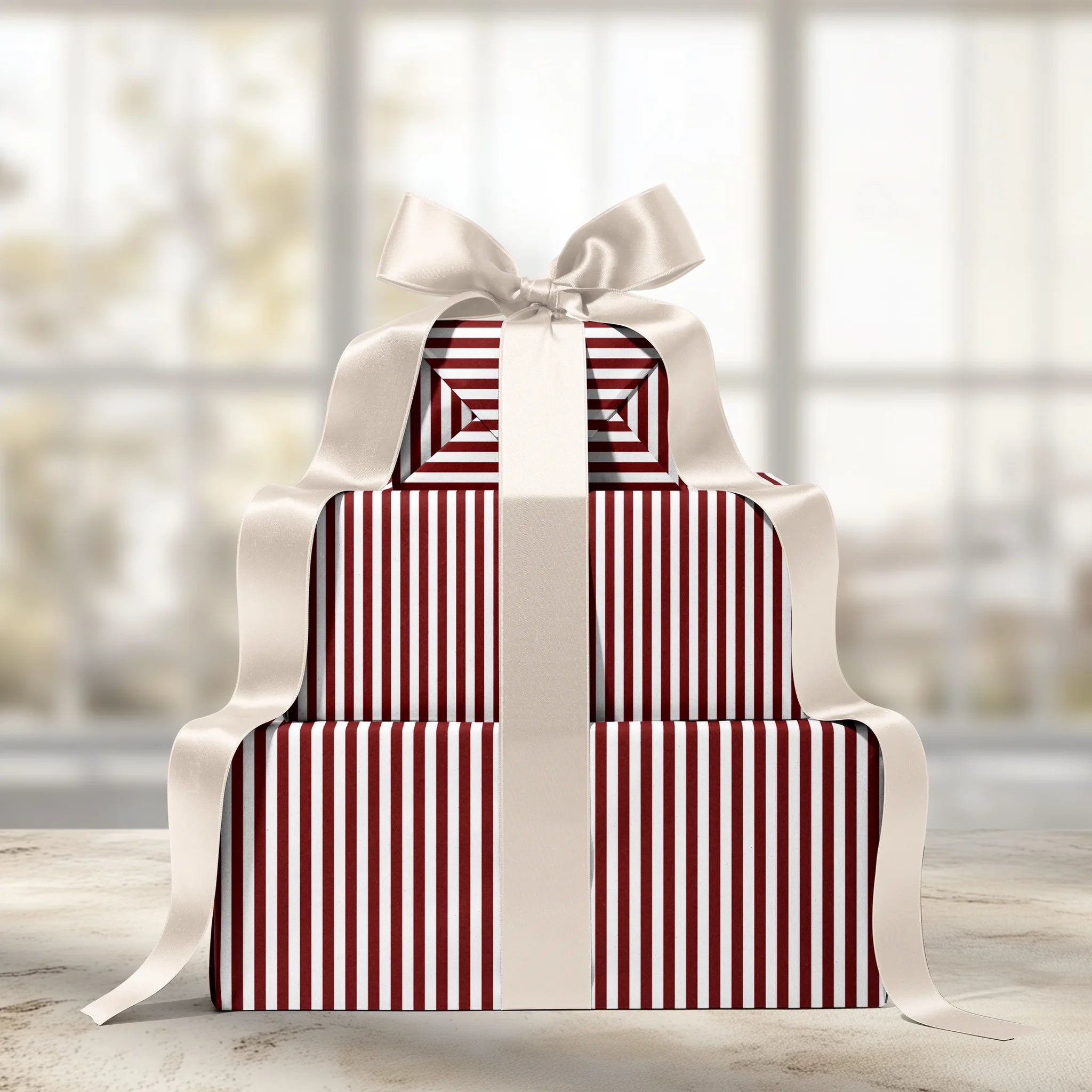 Dreamy Stripes Gift Wrapping Paper