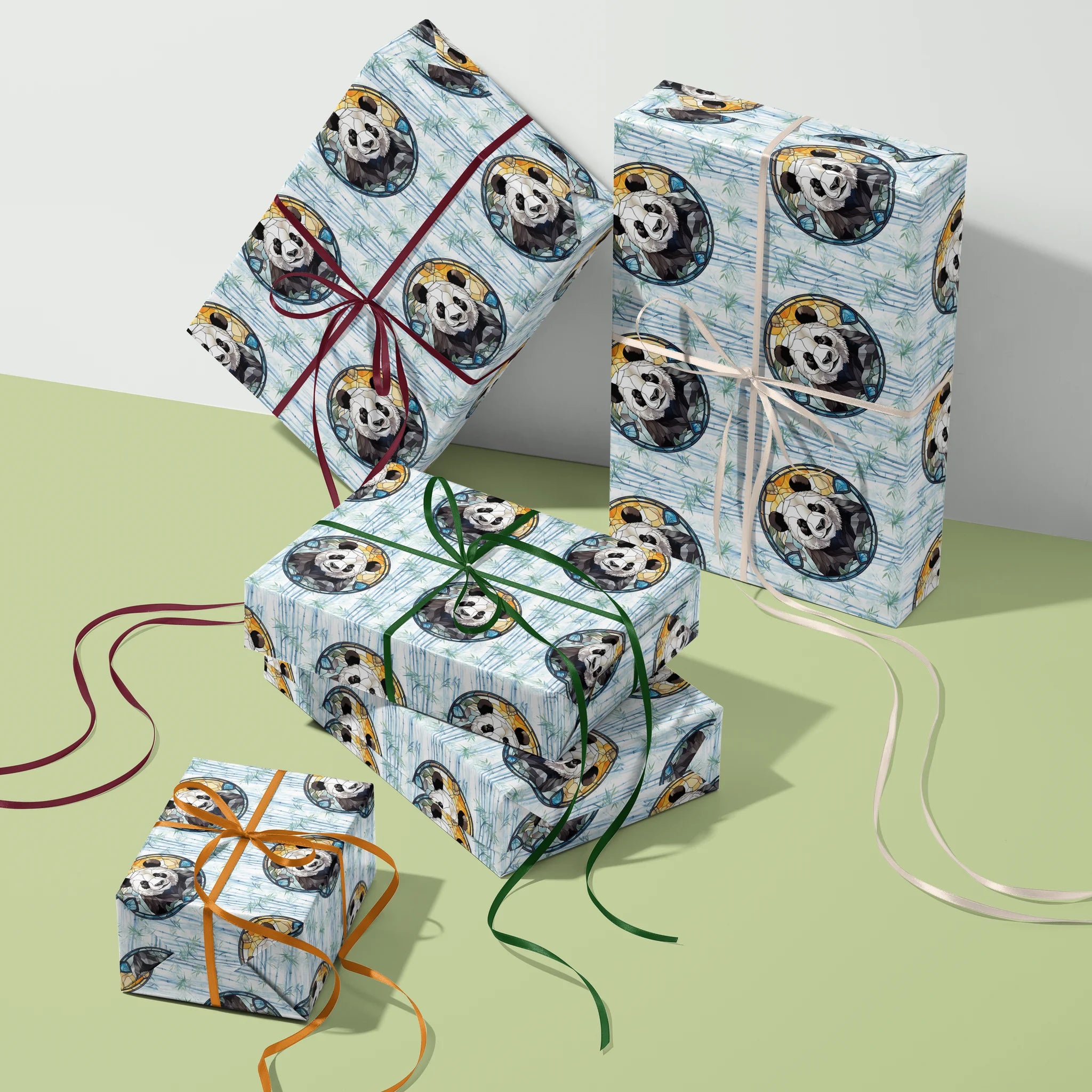 Serene And Iconic Gift Wrapping Paper