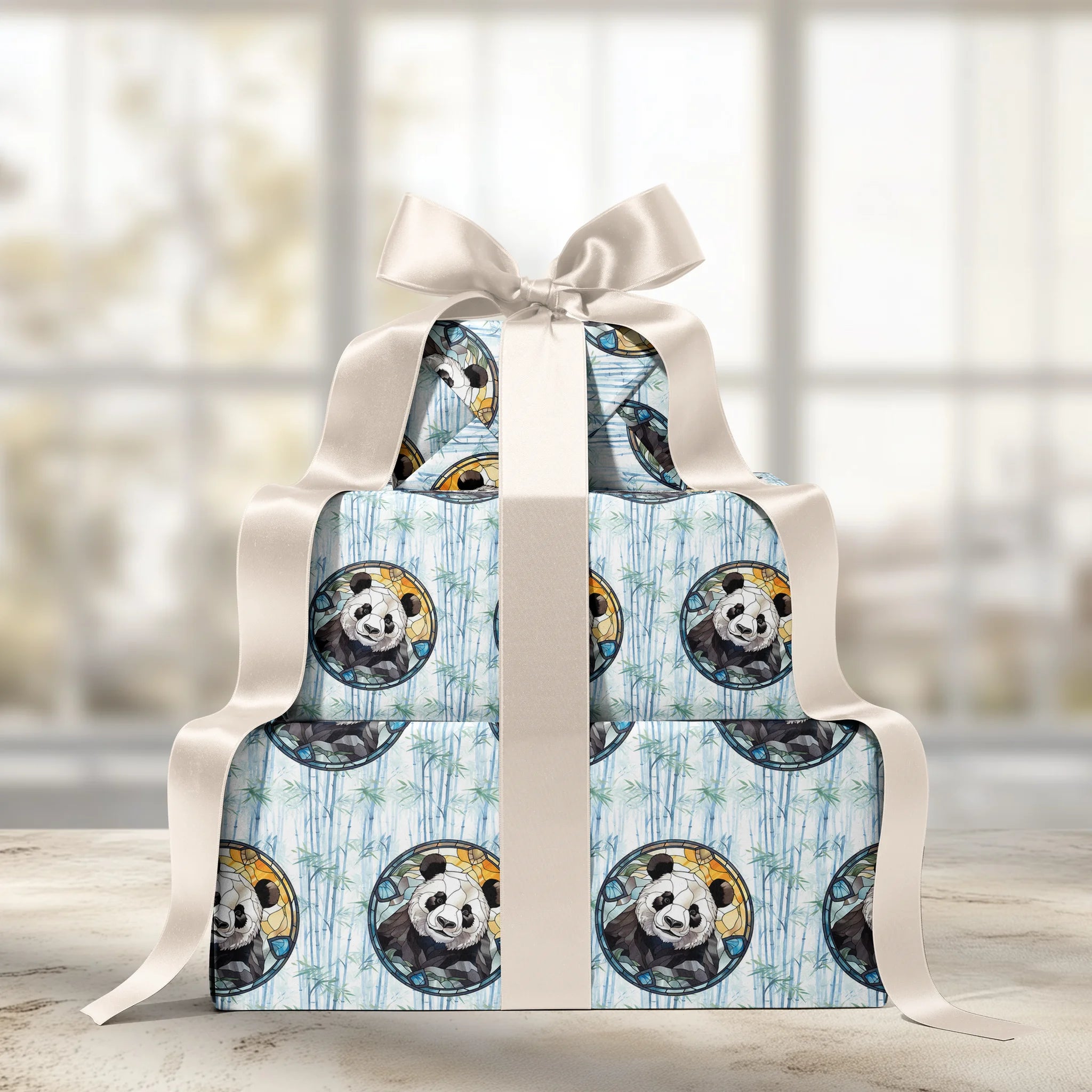 Serene And Iconic Gift Wrapping Paper