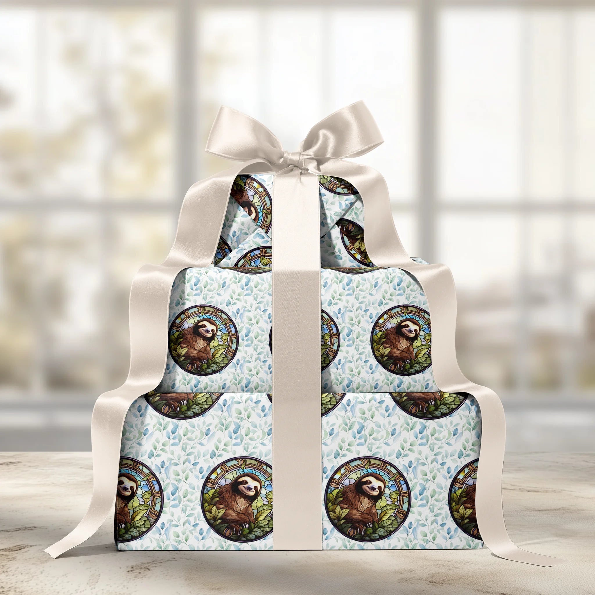 Relaxed Forest Dweller Gift Wrapping Paper
