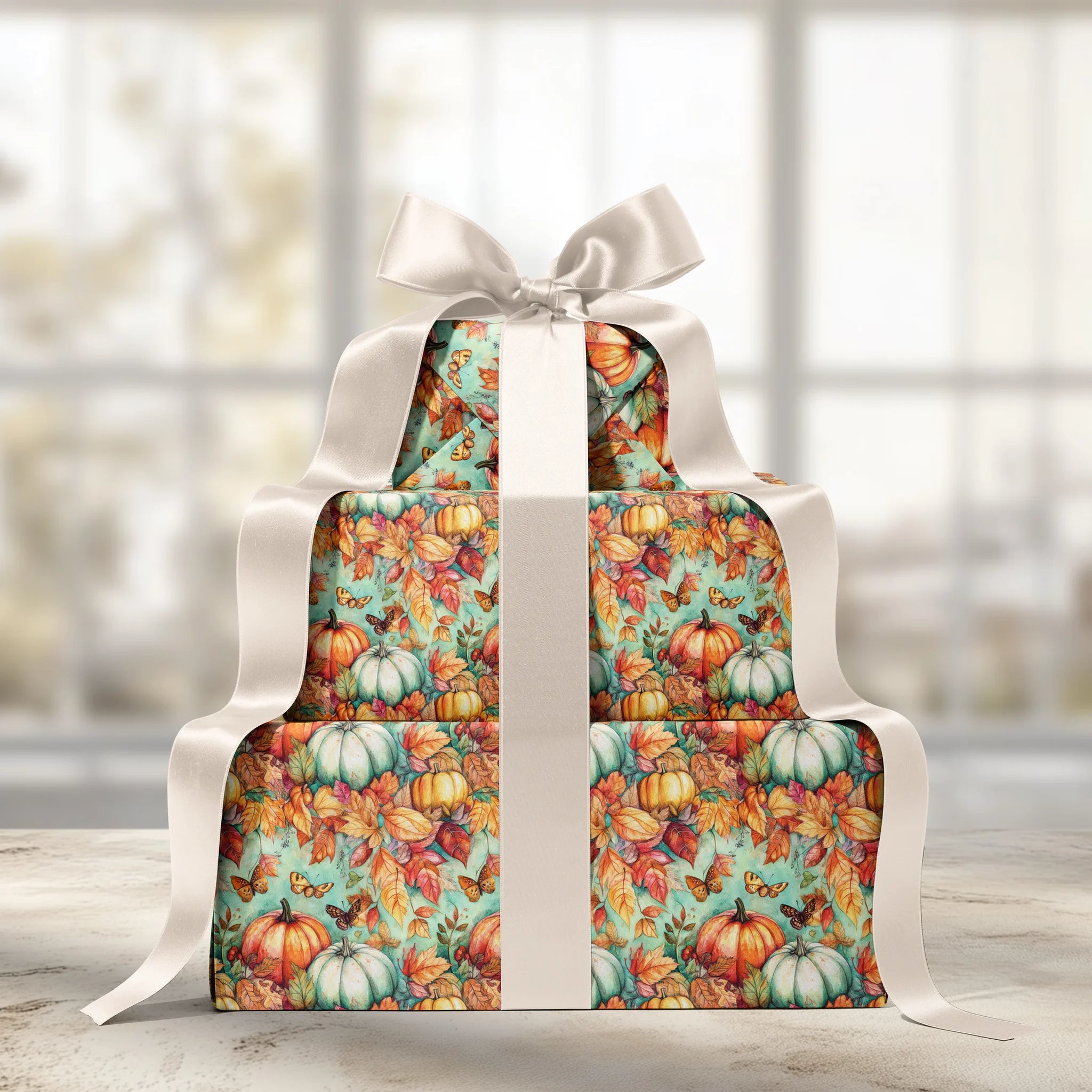 Pumpkin Spice Wrap-Up Gift Wrapping Paper