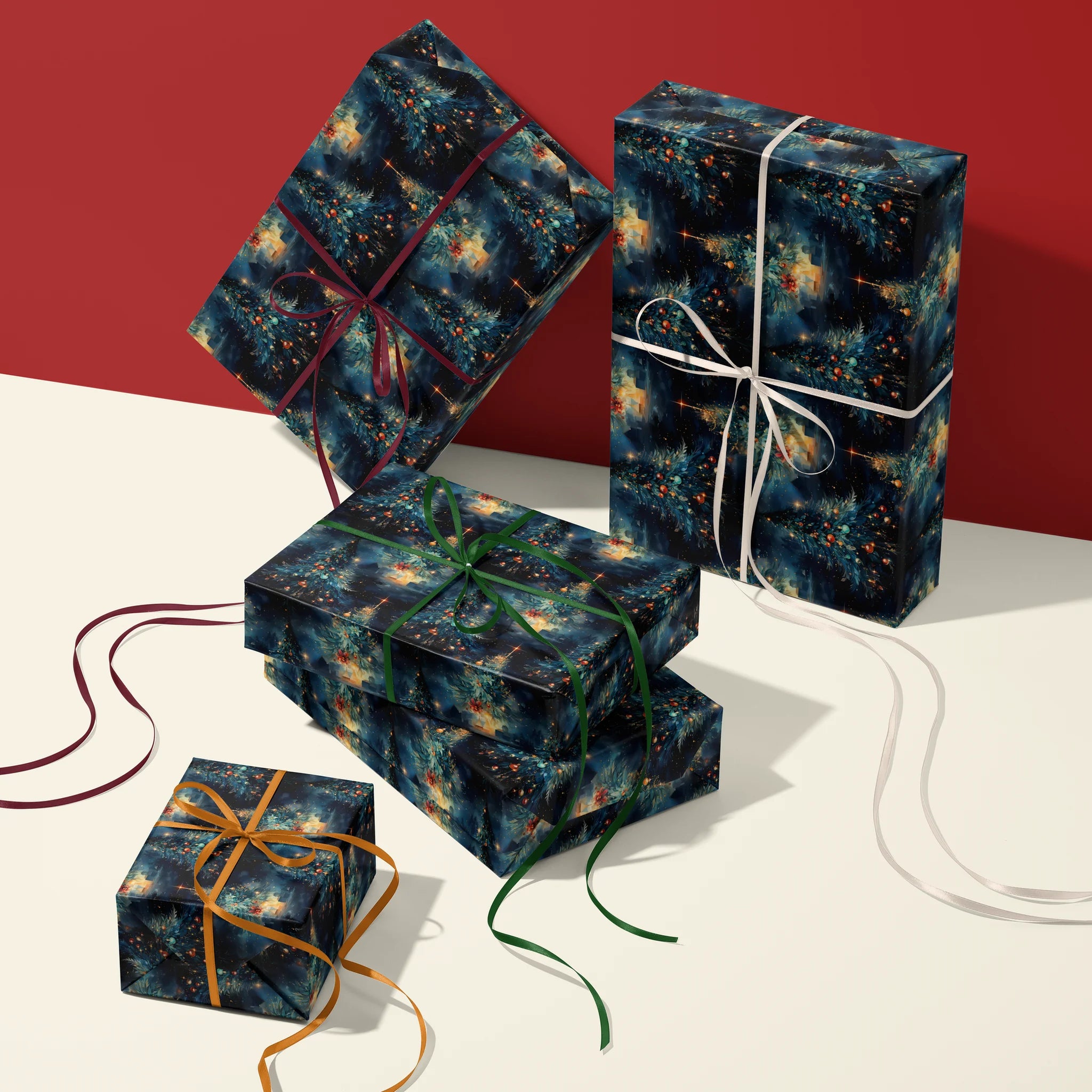 Treetop Triumph Gift Wrapping Paper