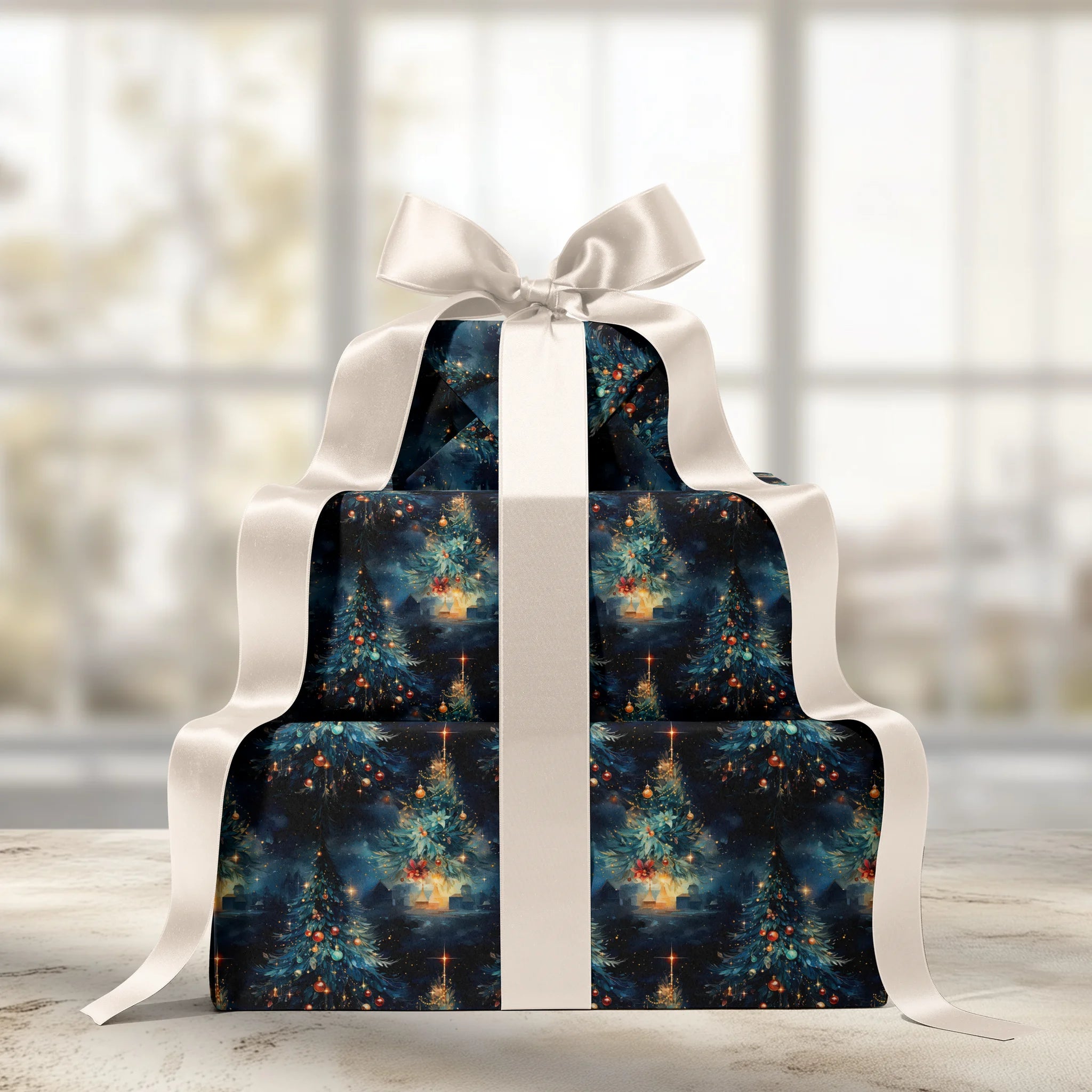 Treetop Triumph Gift Wrapping Paper