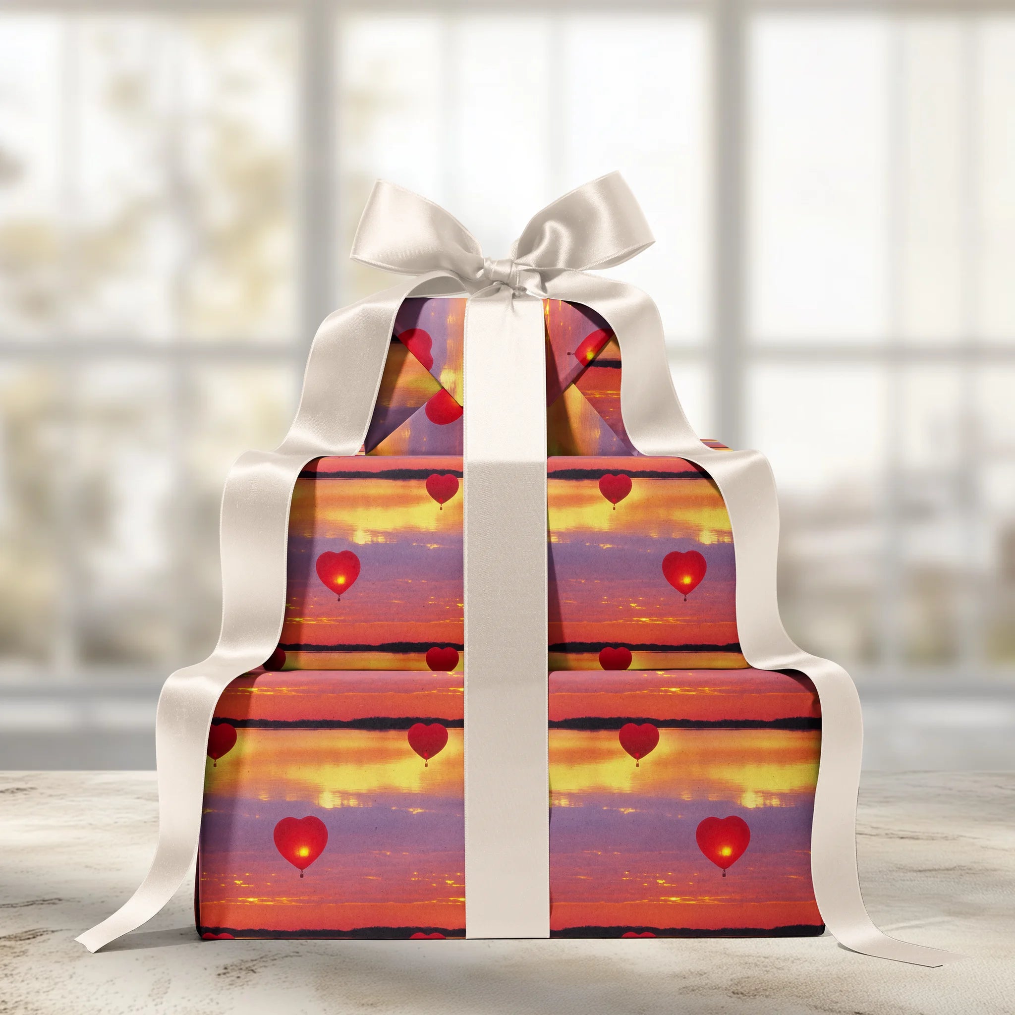 Golden Hour Charm Gift Wrapping Paper