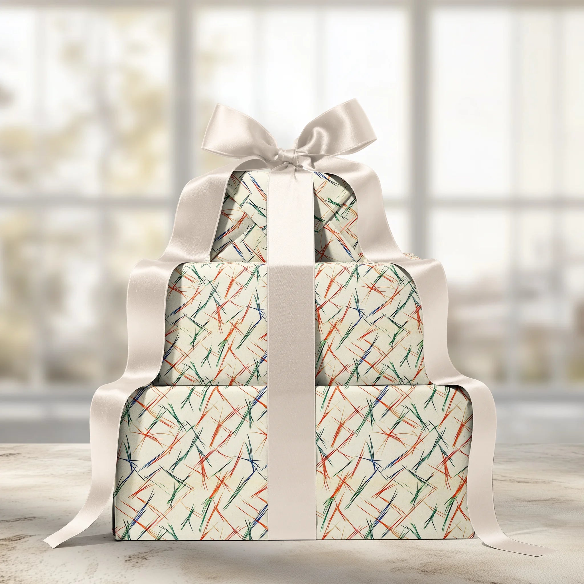 Painted Tracks Gift Wrapping Paper