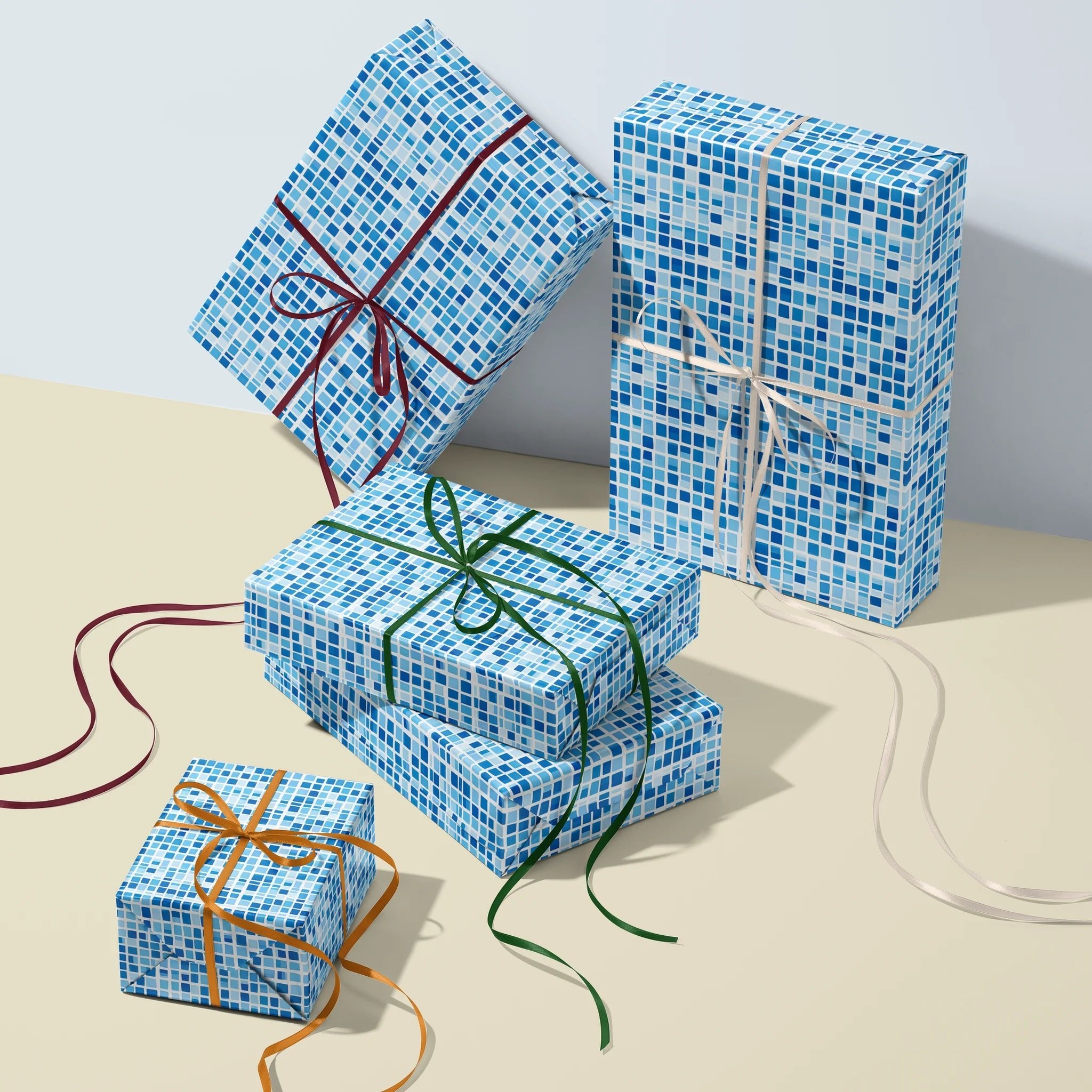 Square Symphony Gift Wrapping Paper