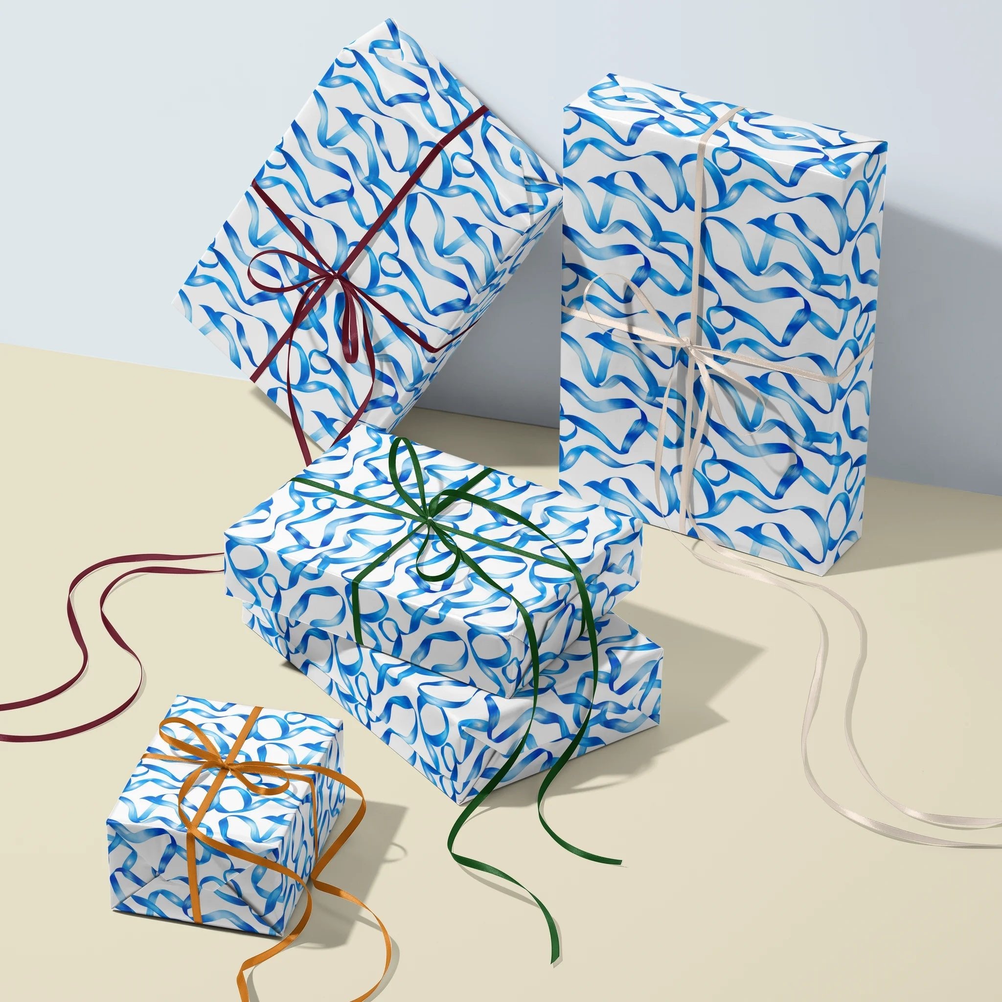 Ribbon Waltz Gift Wrapping Paper