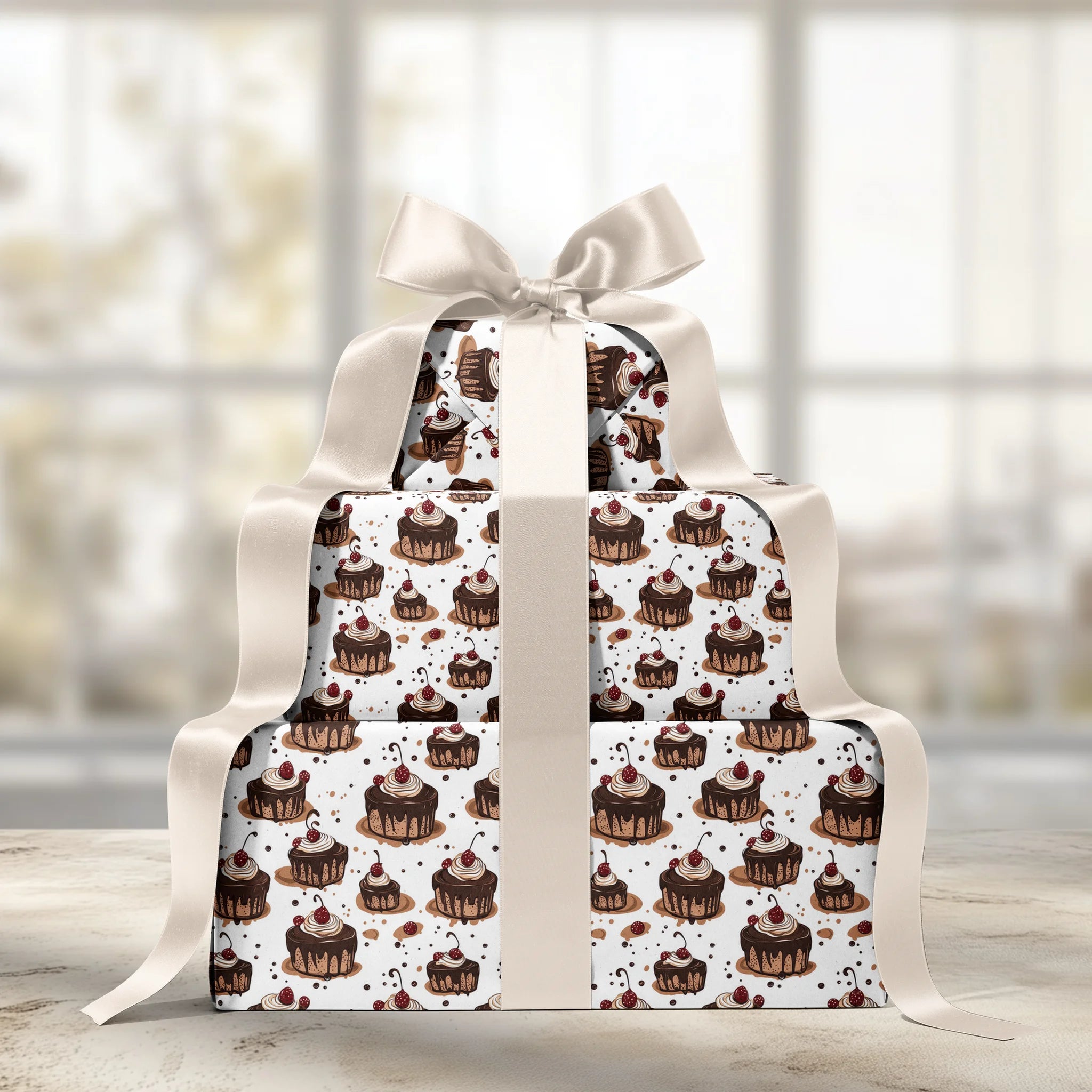 Cherry Indulgence Gift Wrapping Paper