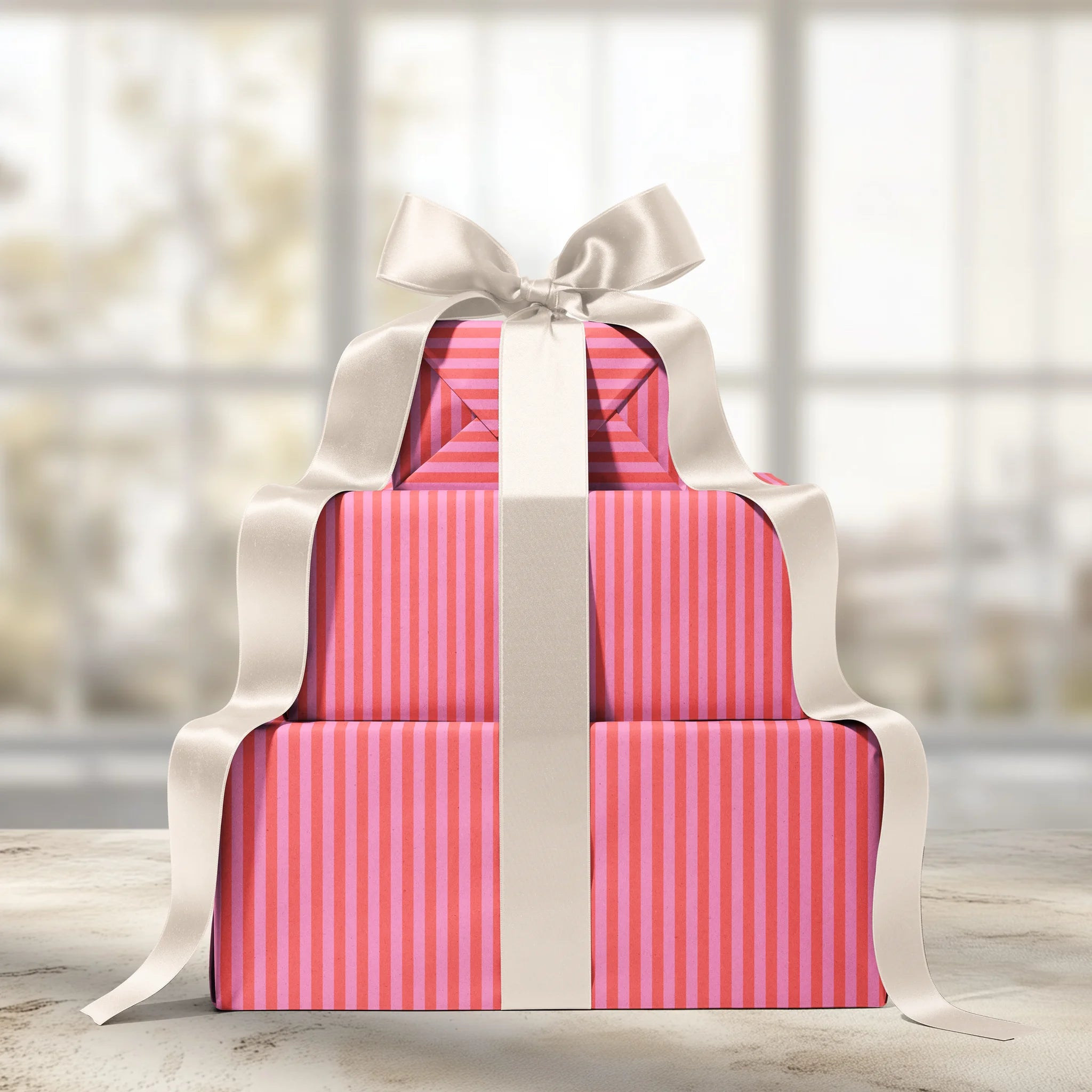 Candy Stripes Gift Wrapping Paper