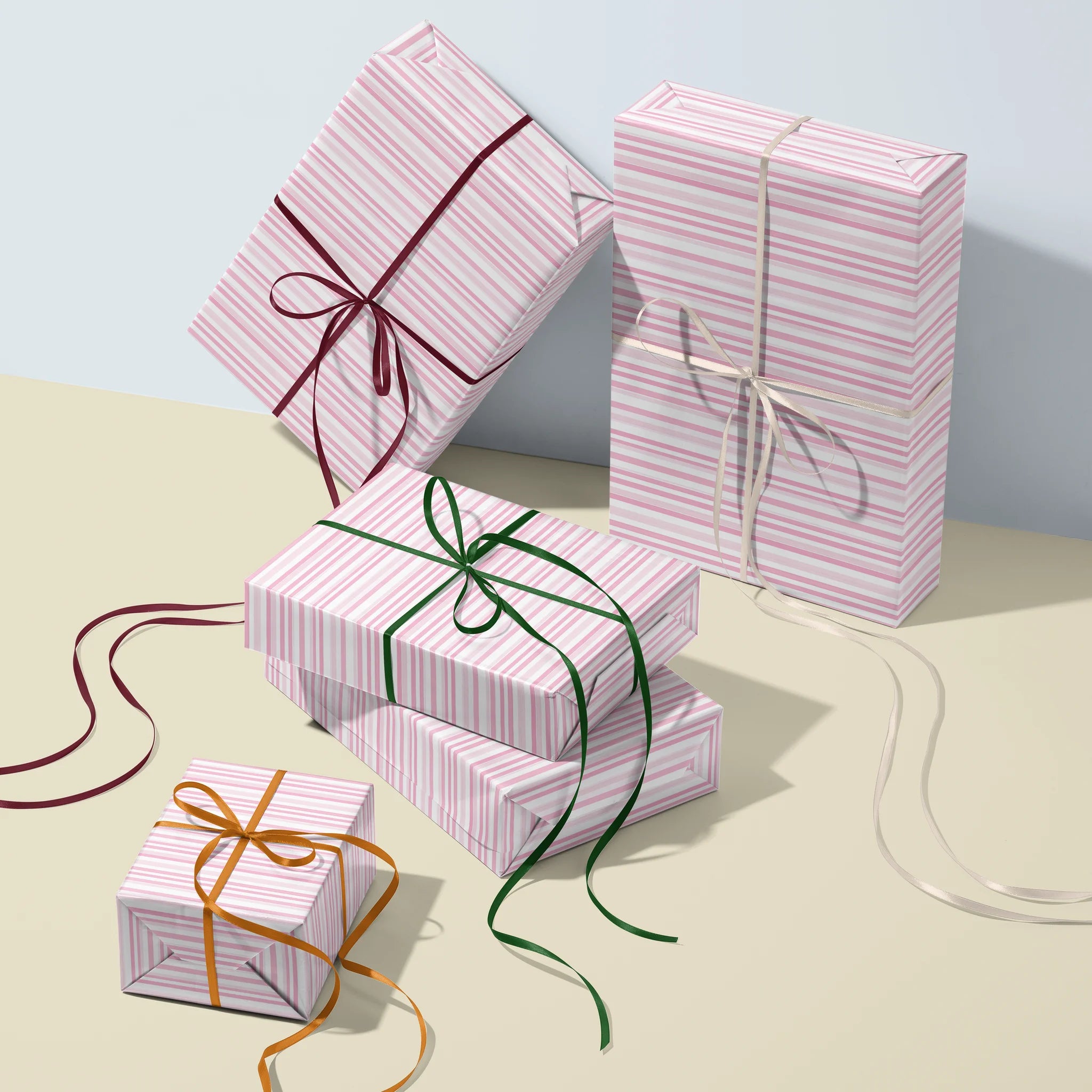 Line By Line Gift Wrapping Paper