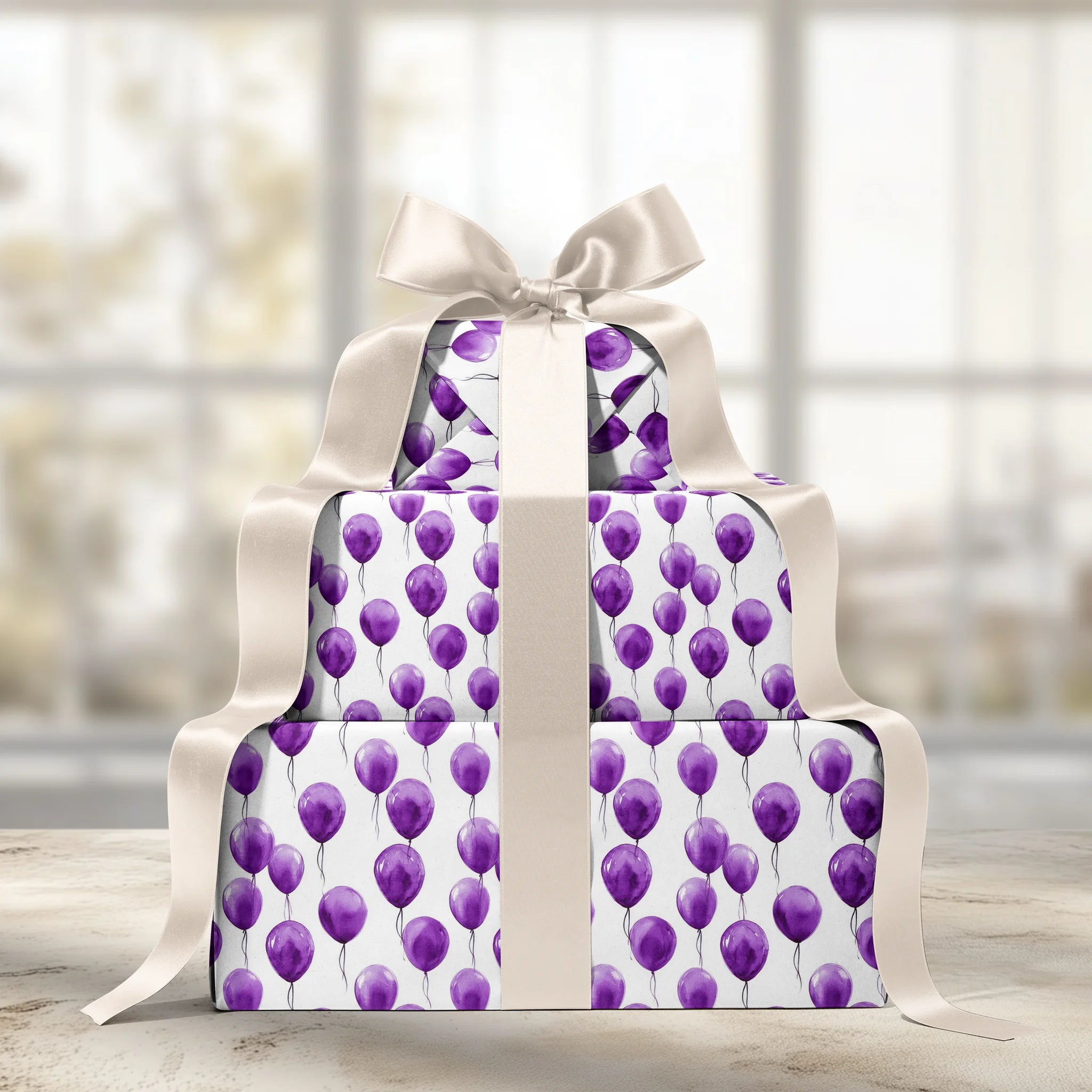 Pop The Party Gift Wrapping Paper