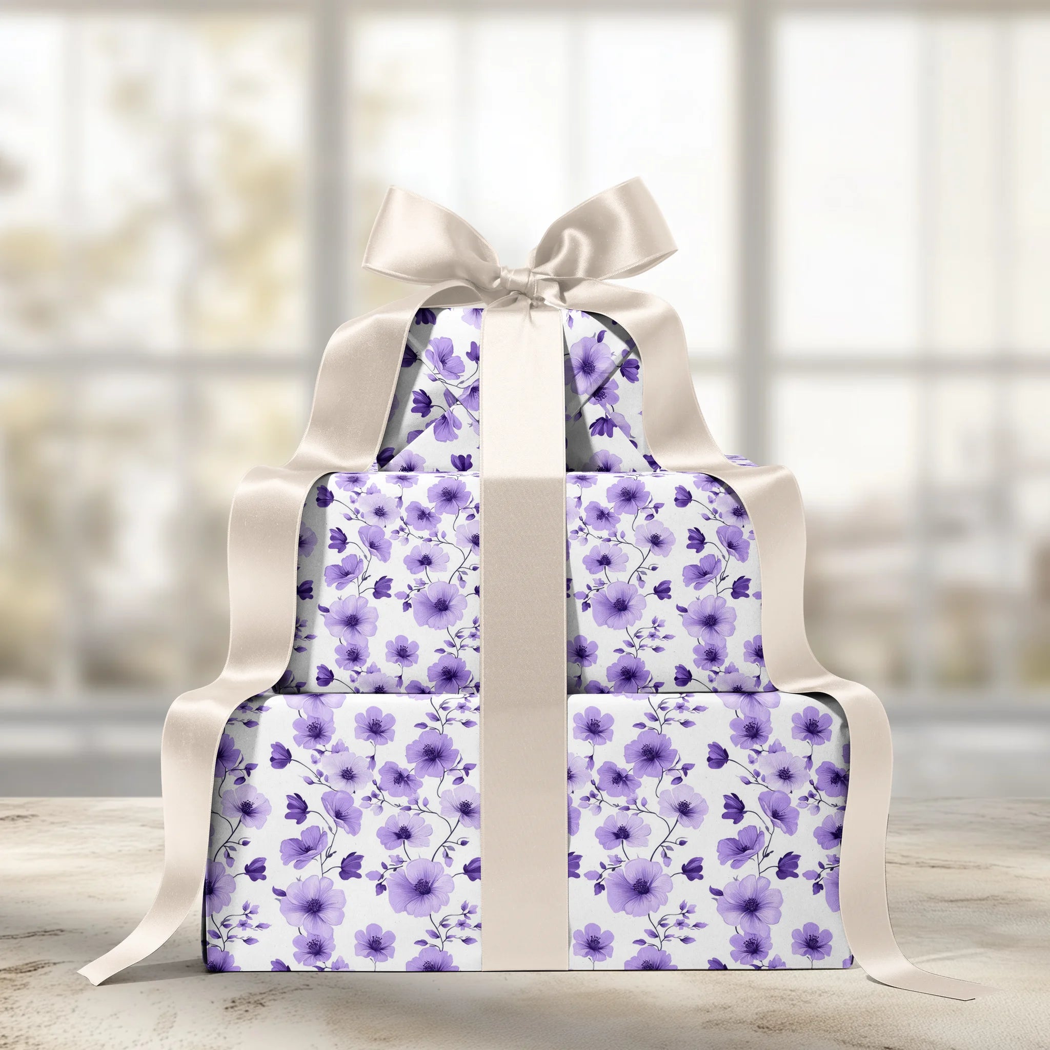 Flower Power Gift Wrapping Paper