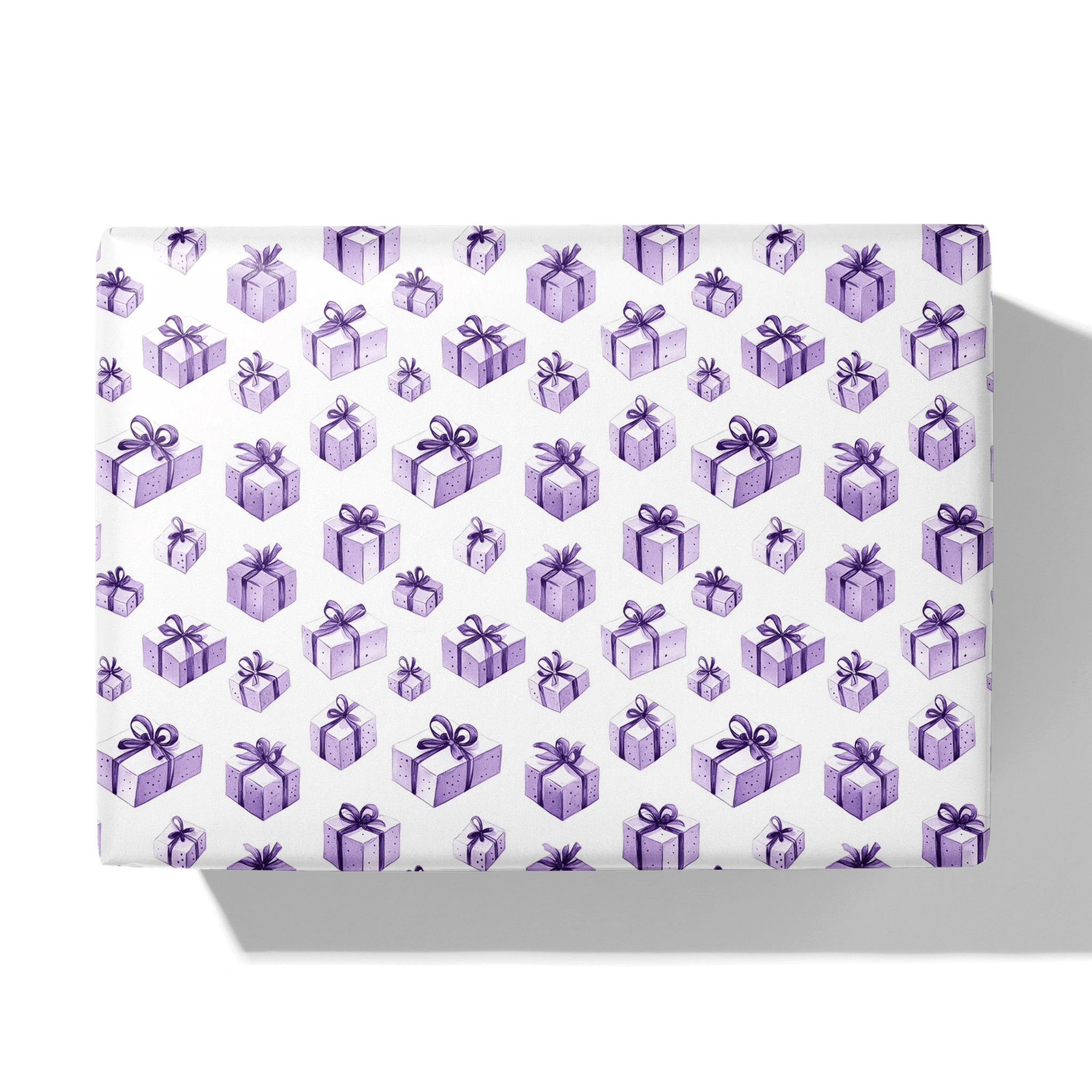 Gift Grid Gift Wrapping Paper