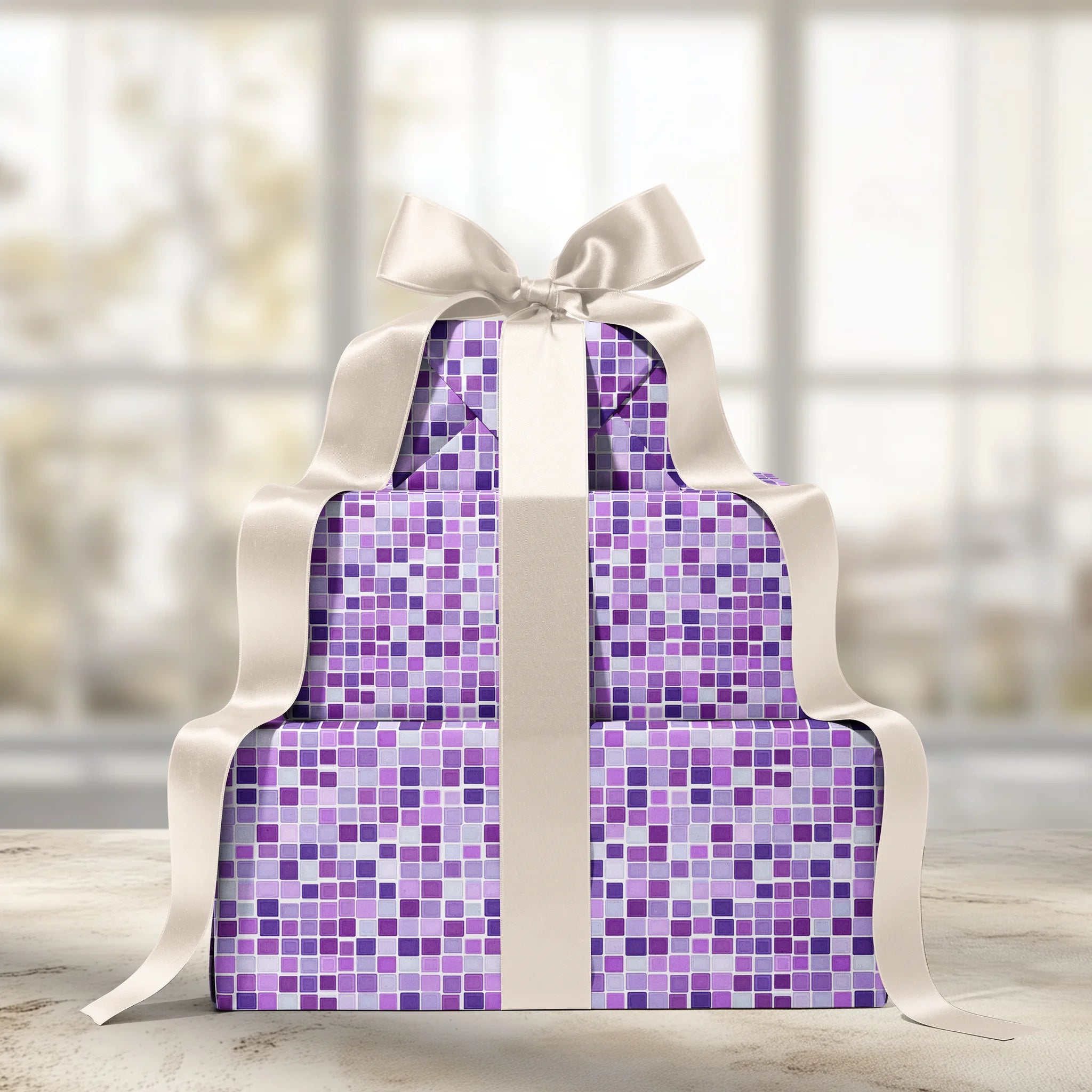 Tile It Up Gift Wrapping Paper