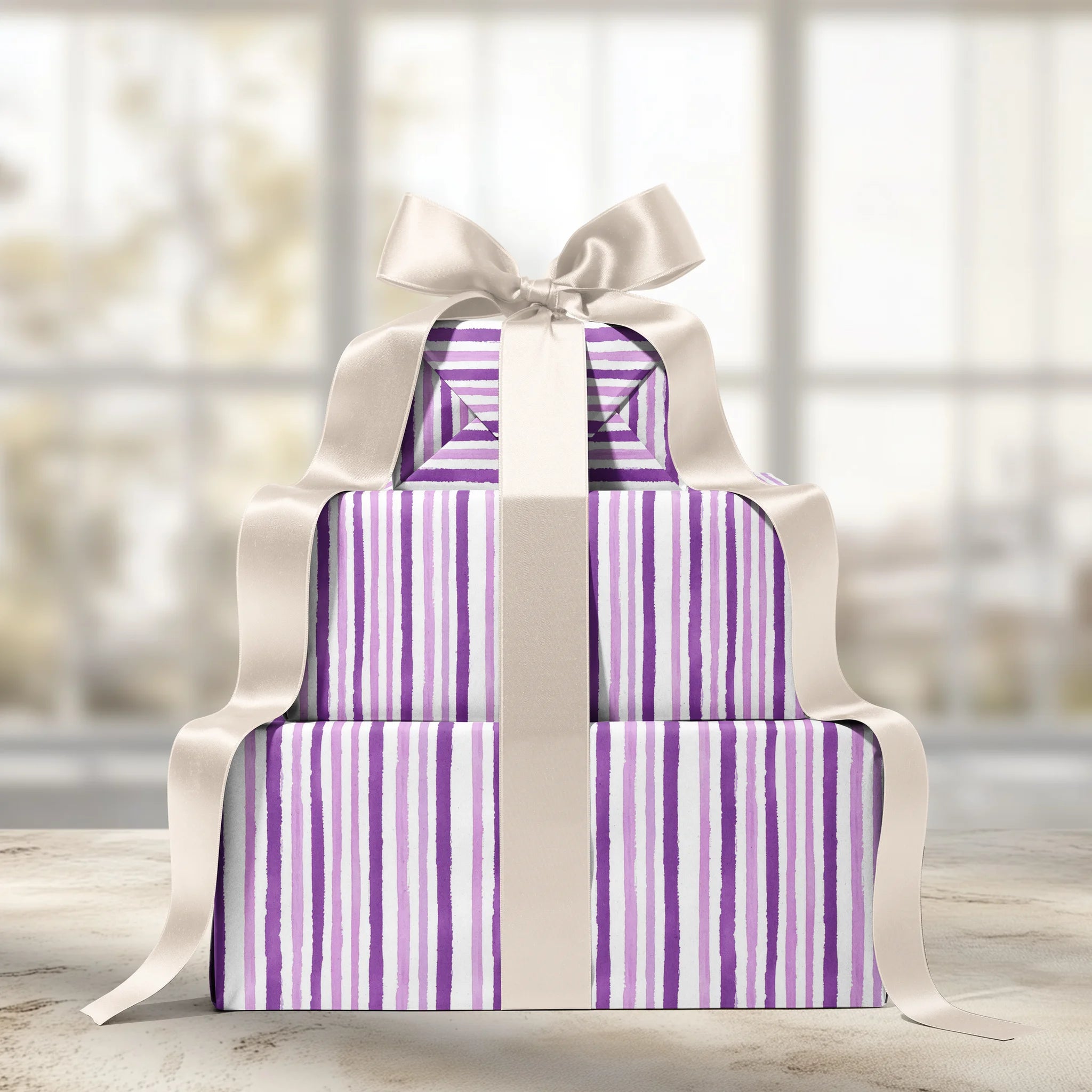 Line It Up Gift Wrapping Paper