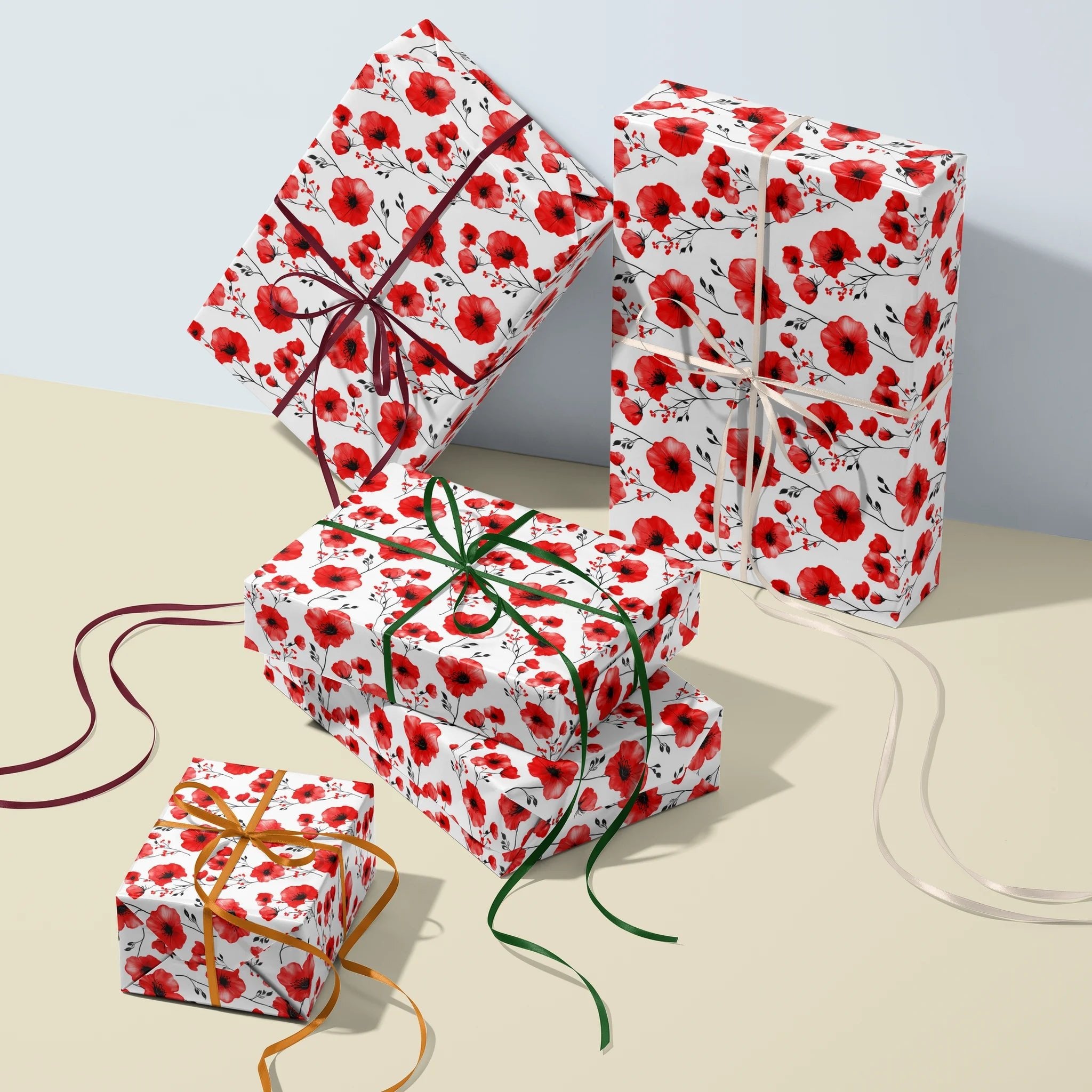 Poppy Hour Gift Wrapping Paper