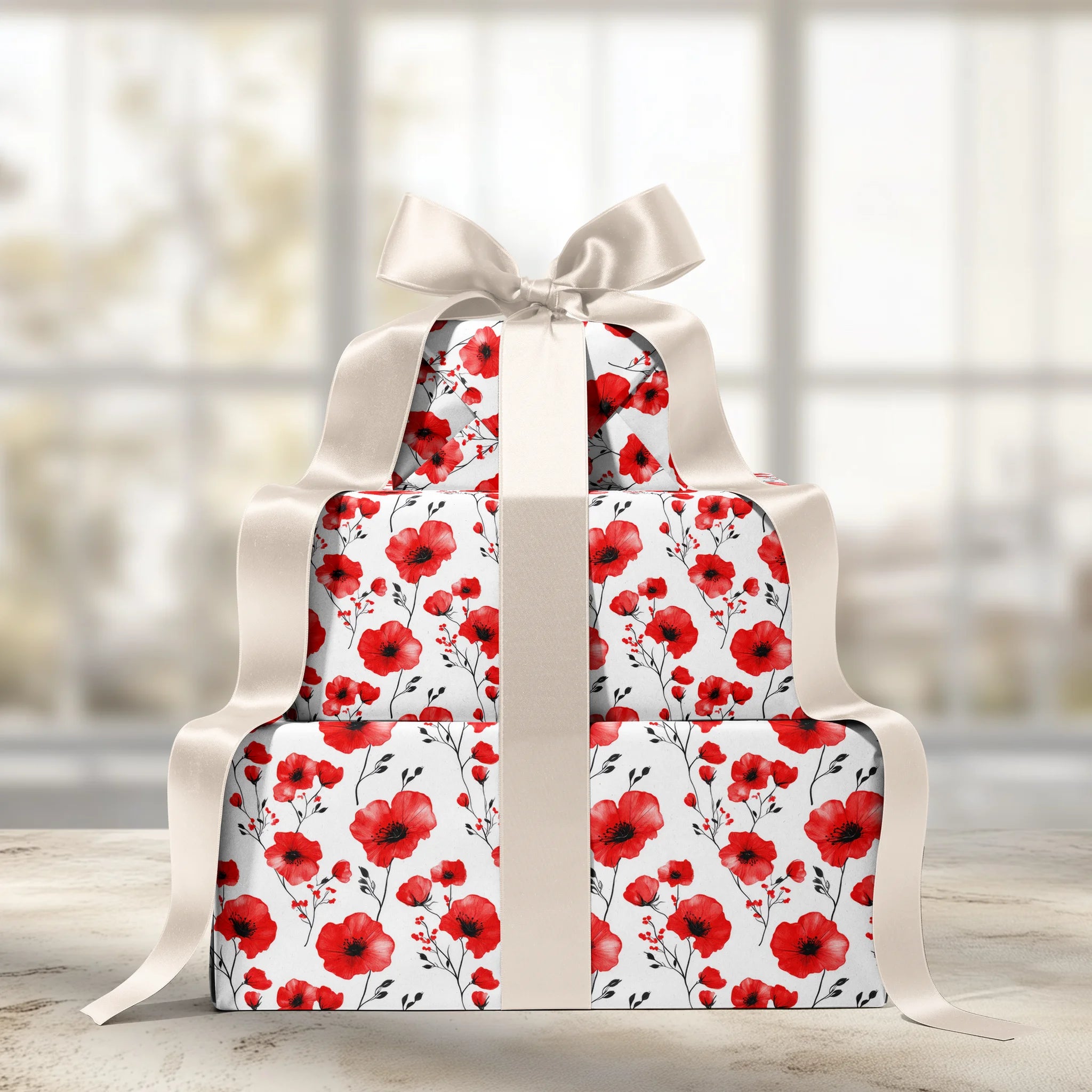 Poppy Hour Gift Wrapping Paper