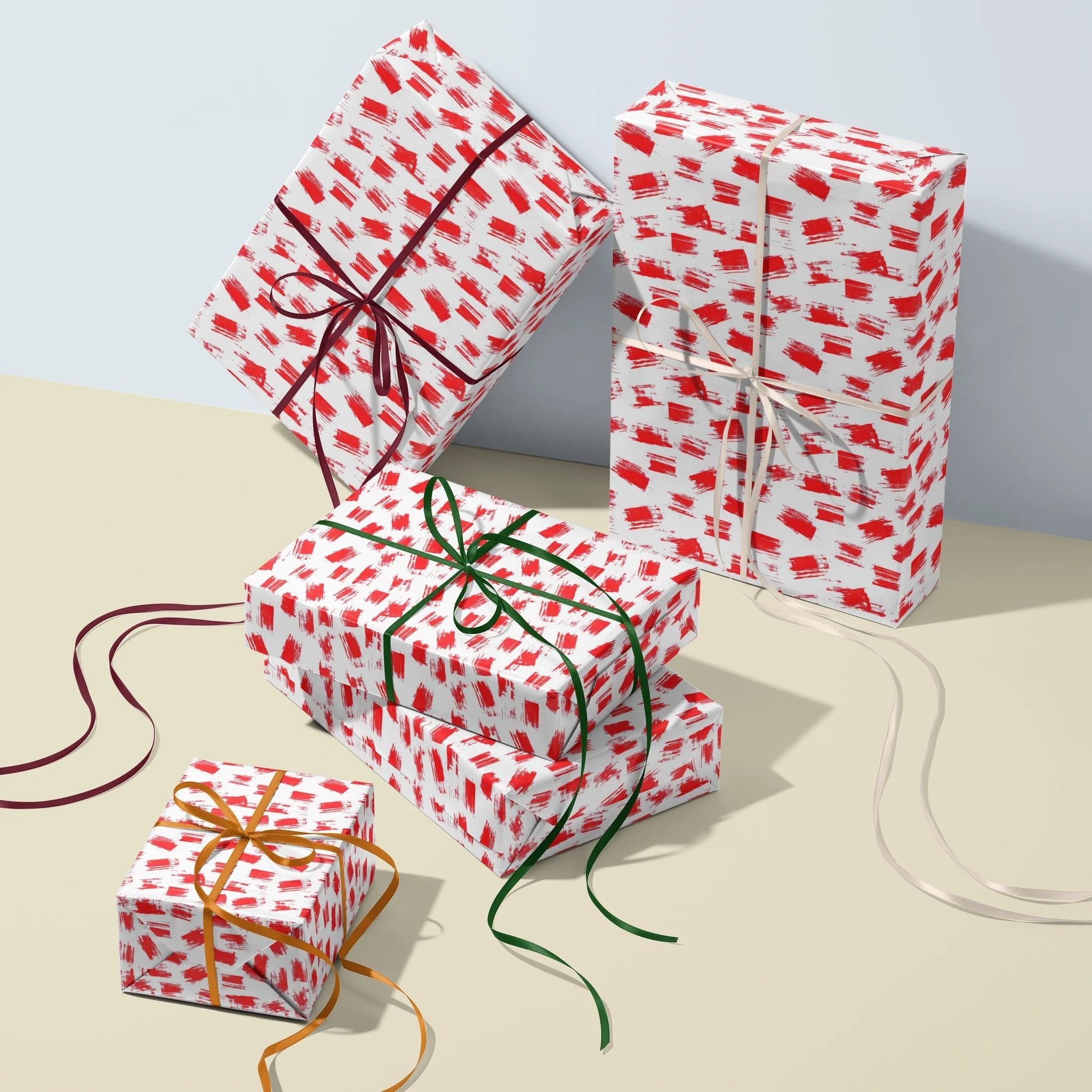 Paint The Town Red Gift Wrapping Paper