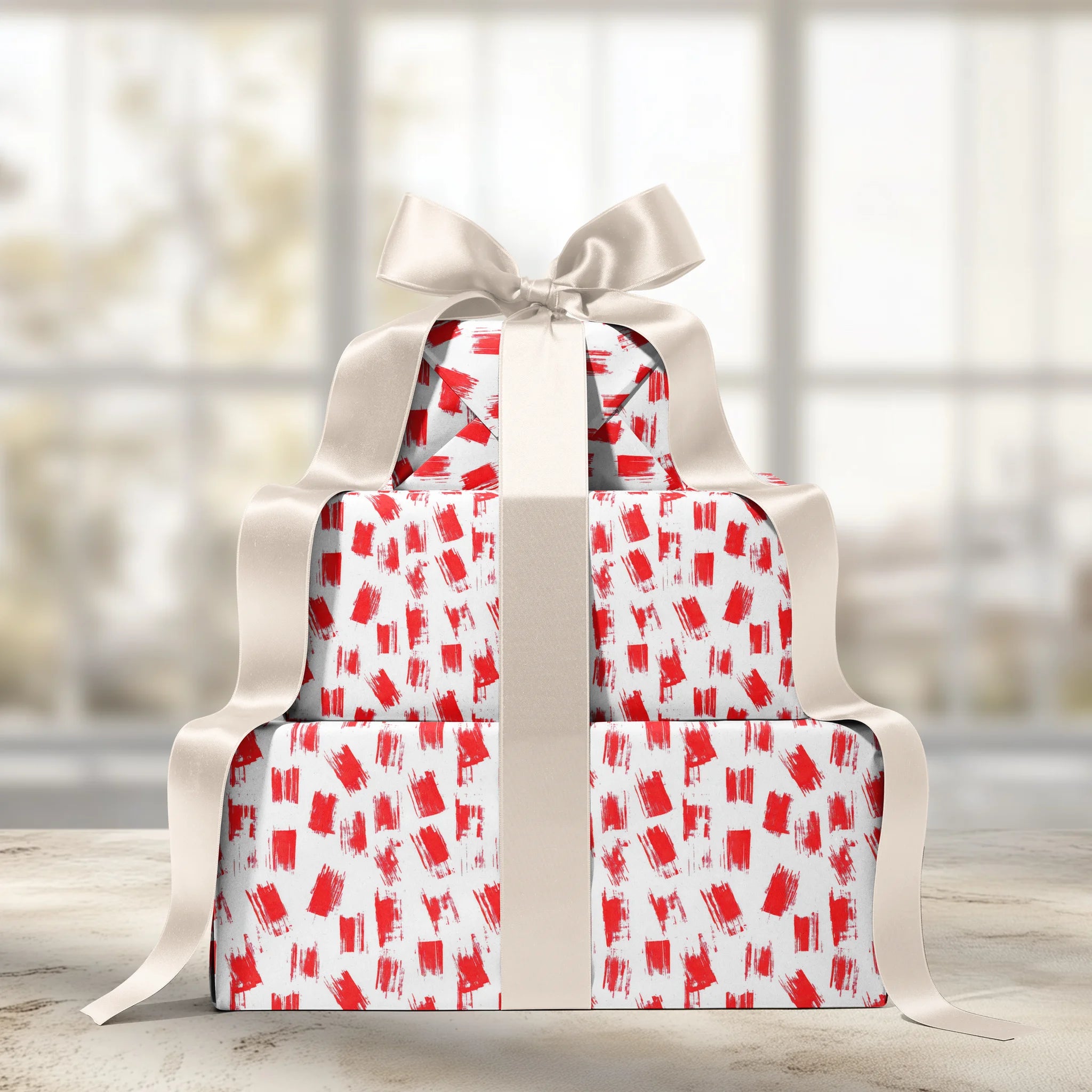 Paint The Town Red Gift Wrapping Paper