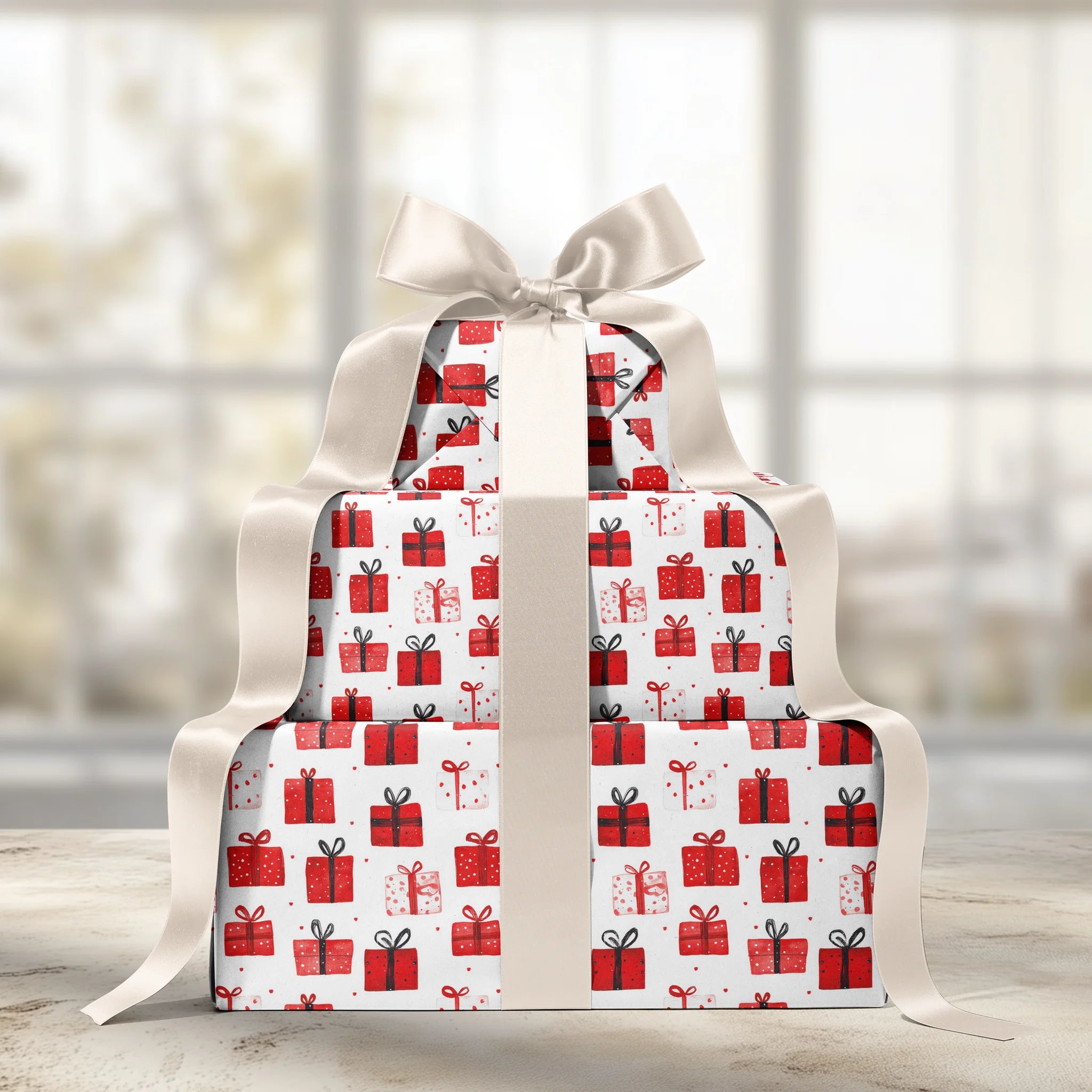Dot Your Gift List Gift Wrapping Paper