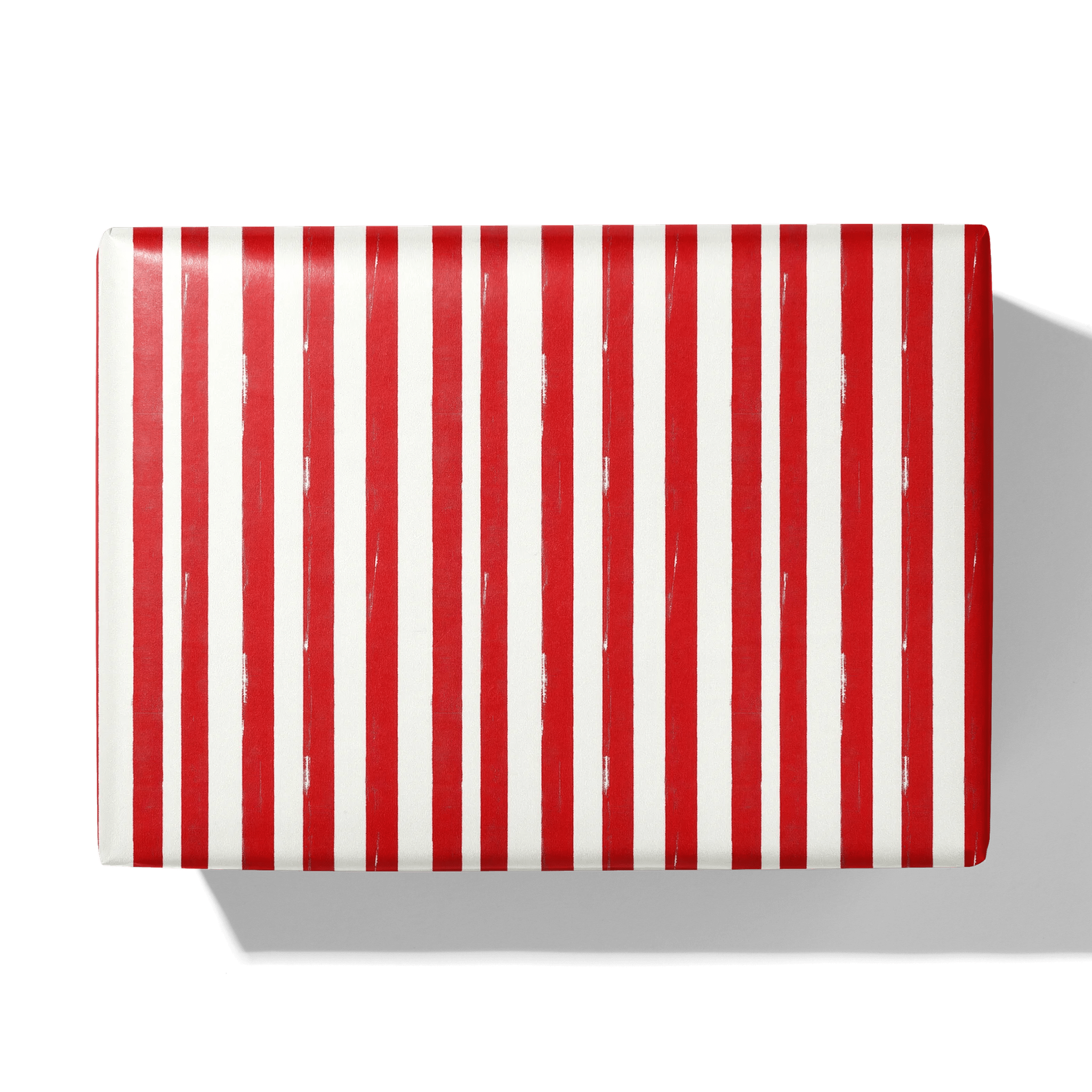 Red-y, Set, Stripe Gift Wrapping Paper