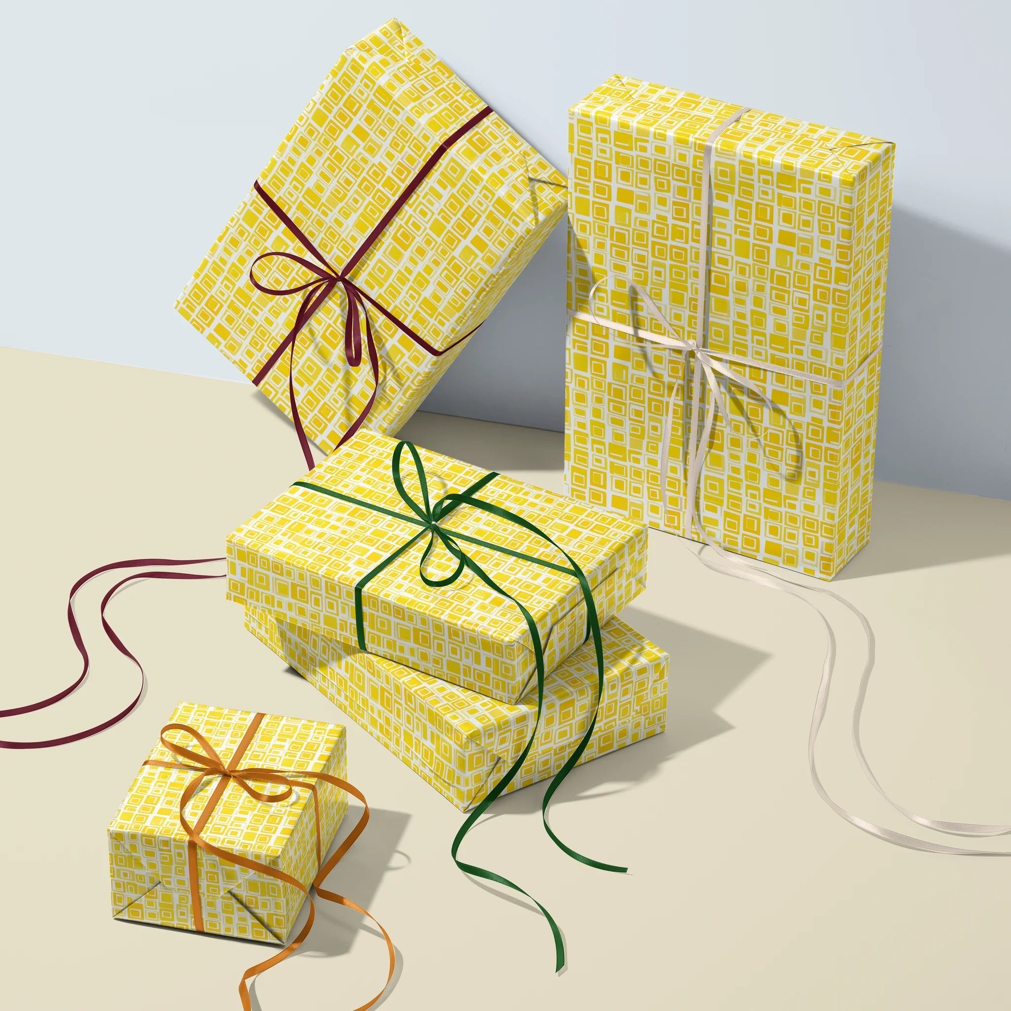 Inside The Box Gift Wrapping Paper