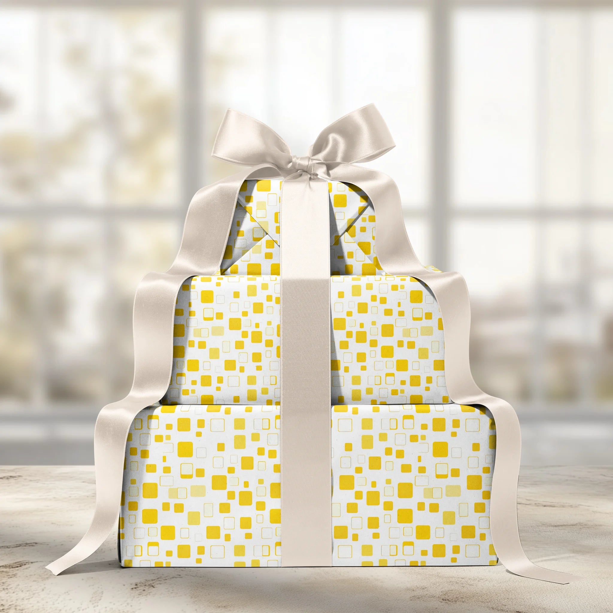 Pop The Blocks Gift Wrapping Paper