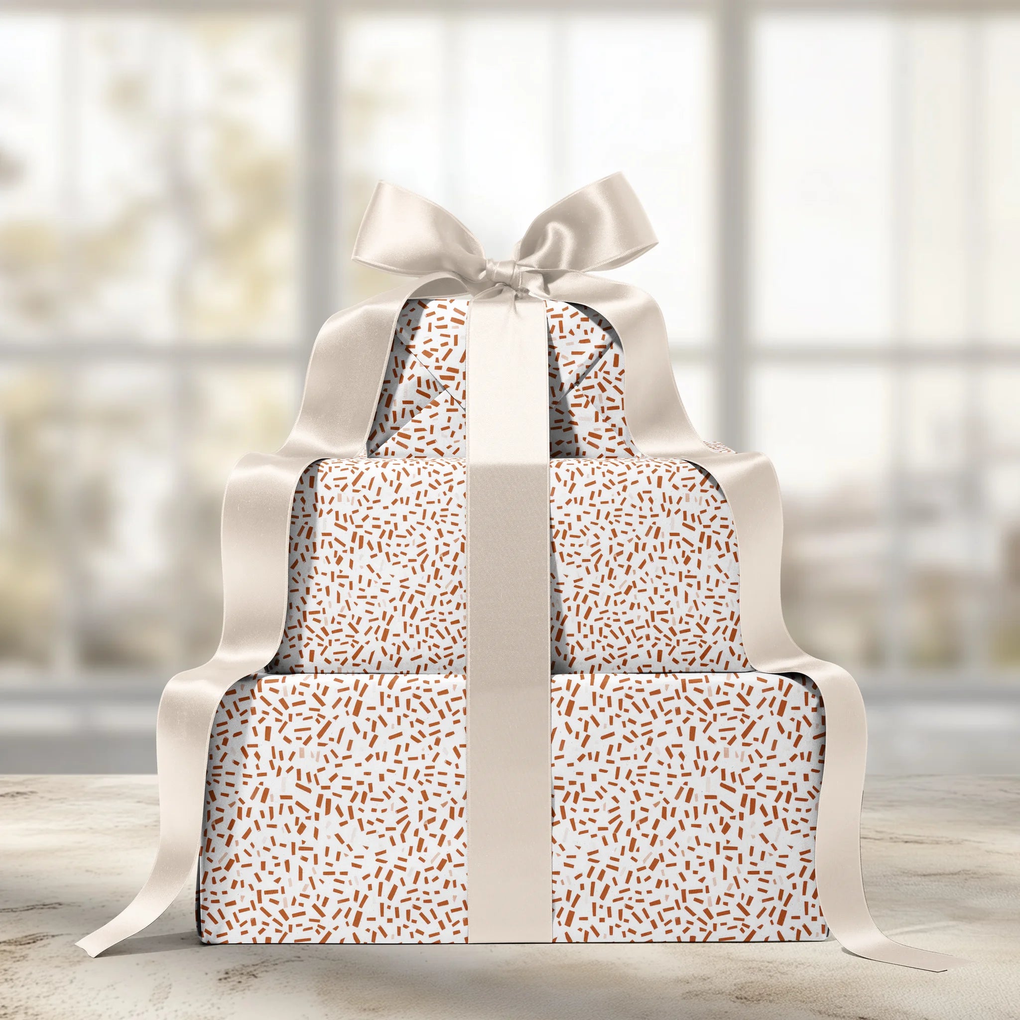 Brick Trick Gift Wrapping Paper