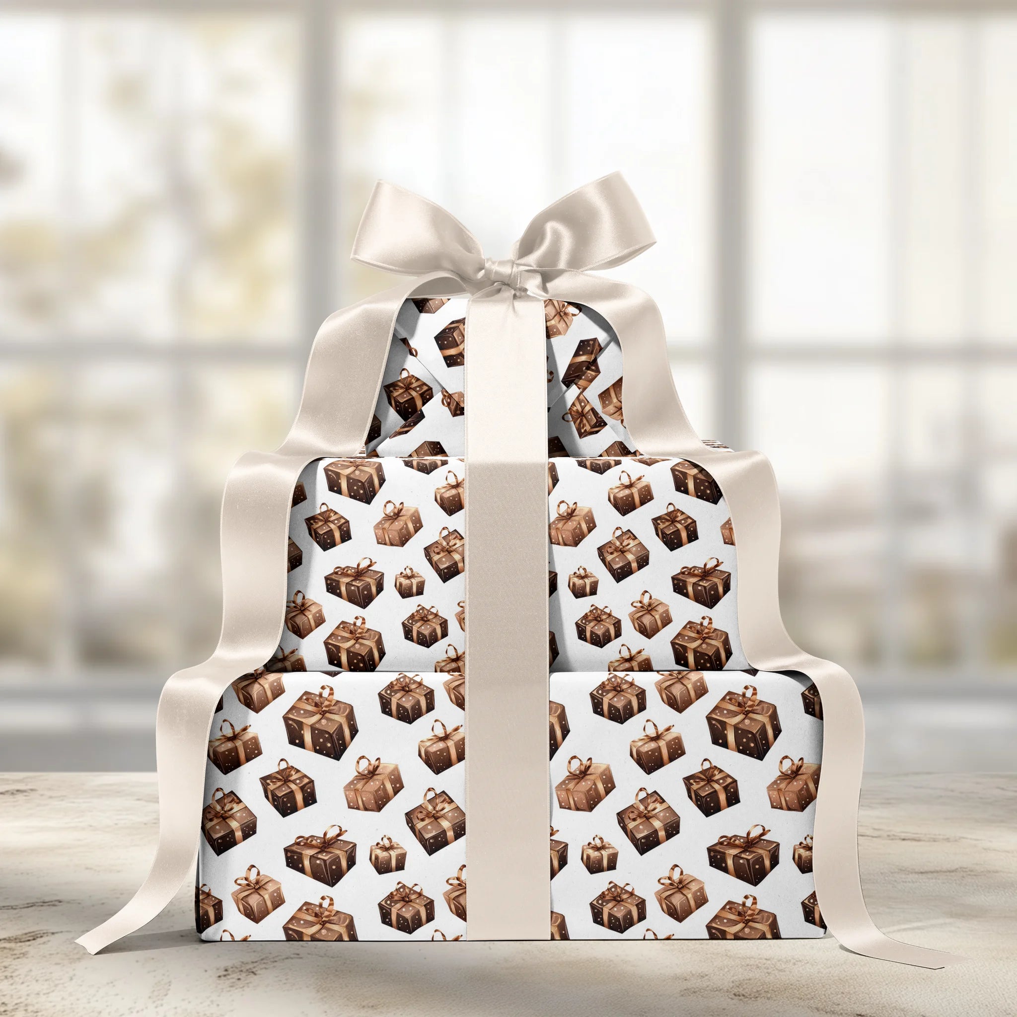 Gifted And Boxed Gift Wrapping Paper