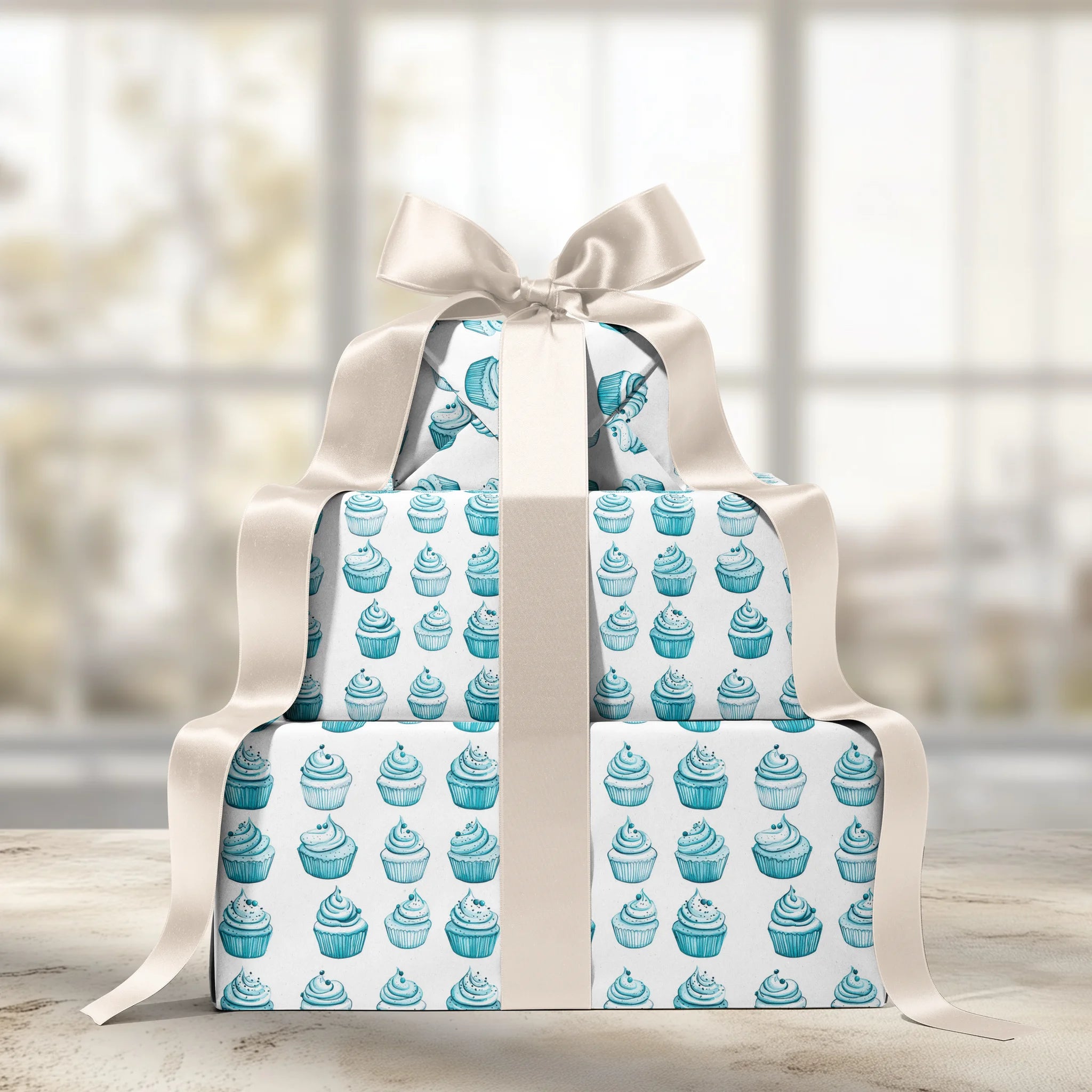 Sweet Toppers Gift Wrapping Paper