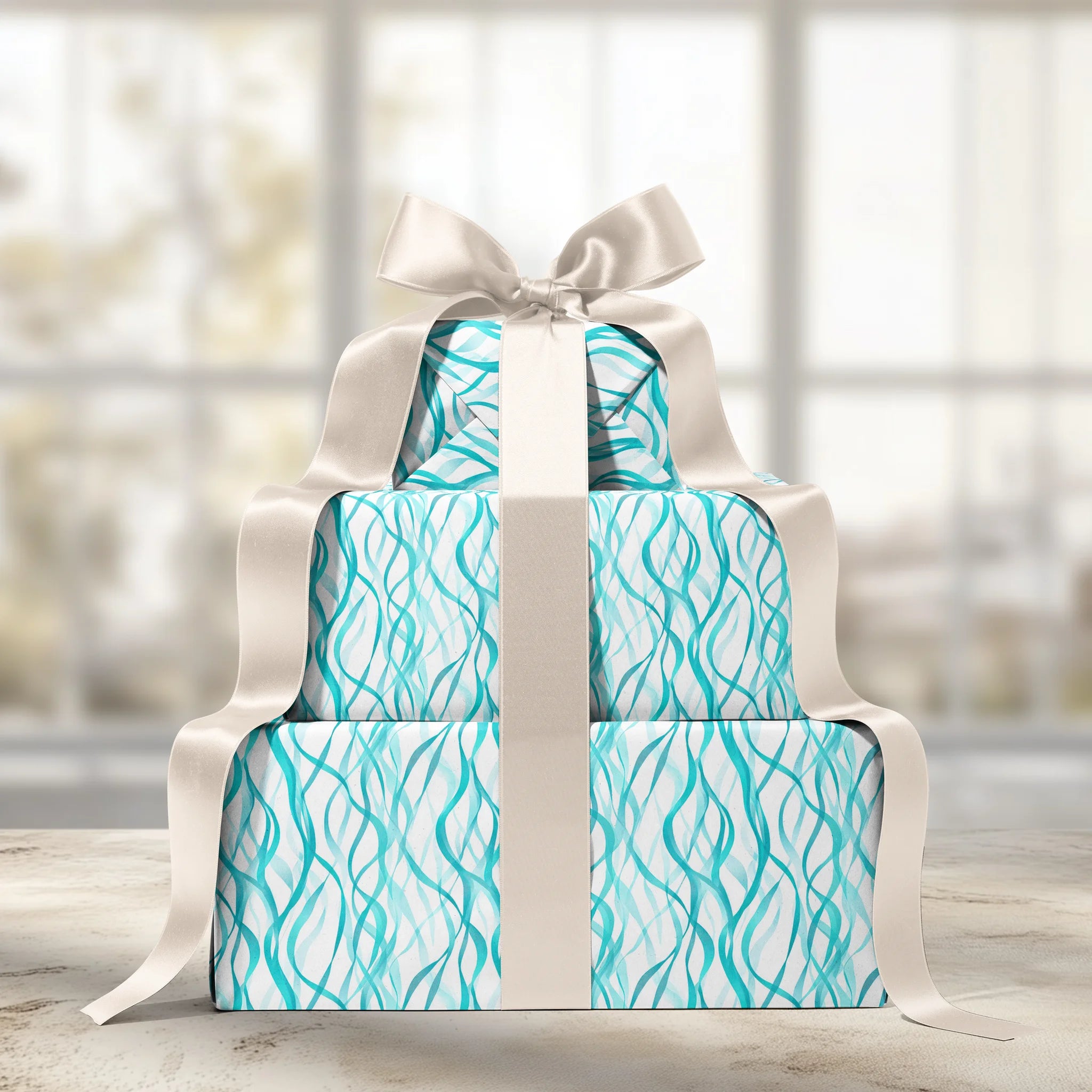 Wave Hello Gift Wrapping Paper