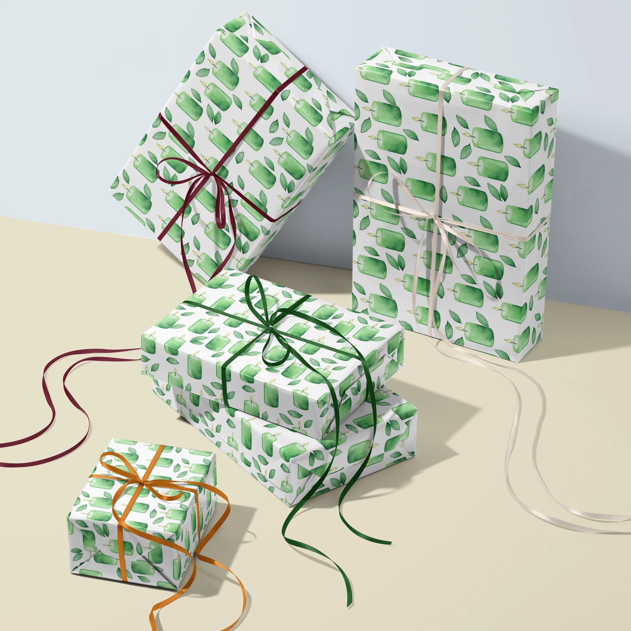 Leaf It Lit Gift Wrapping Paper