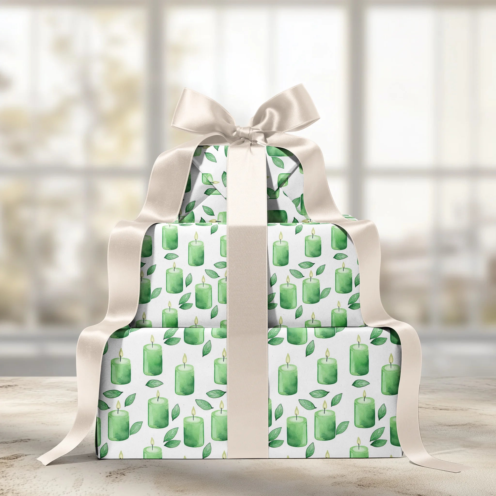Leaf It Lit Gift Wrapping Paper