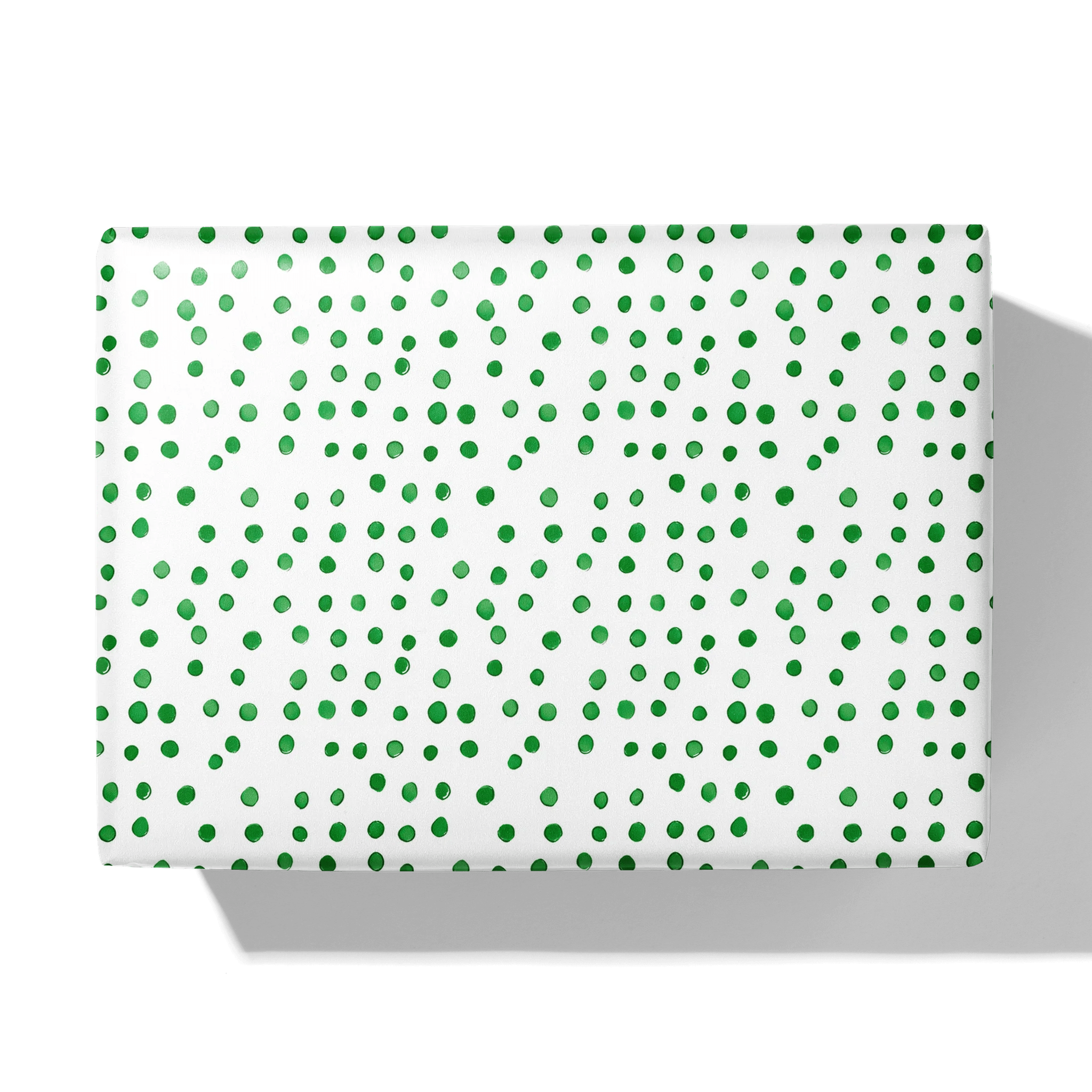 Dot Dot Green Gift Wrapping Paper