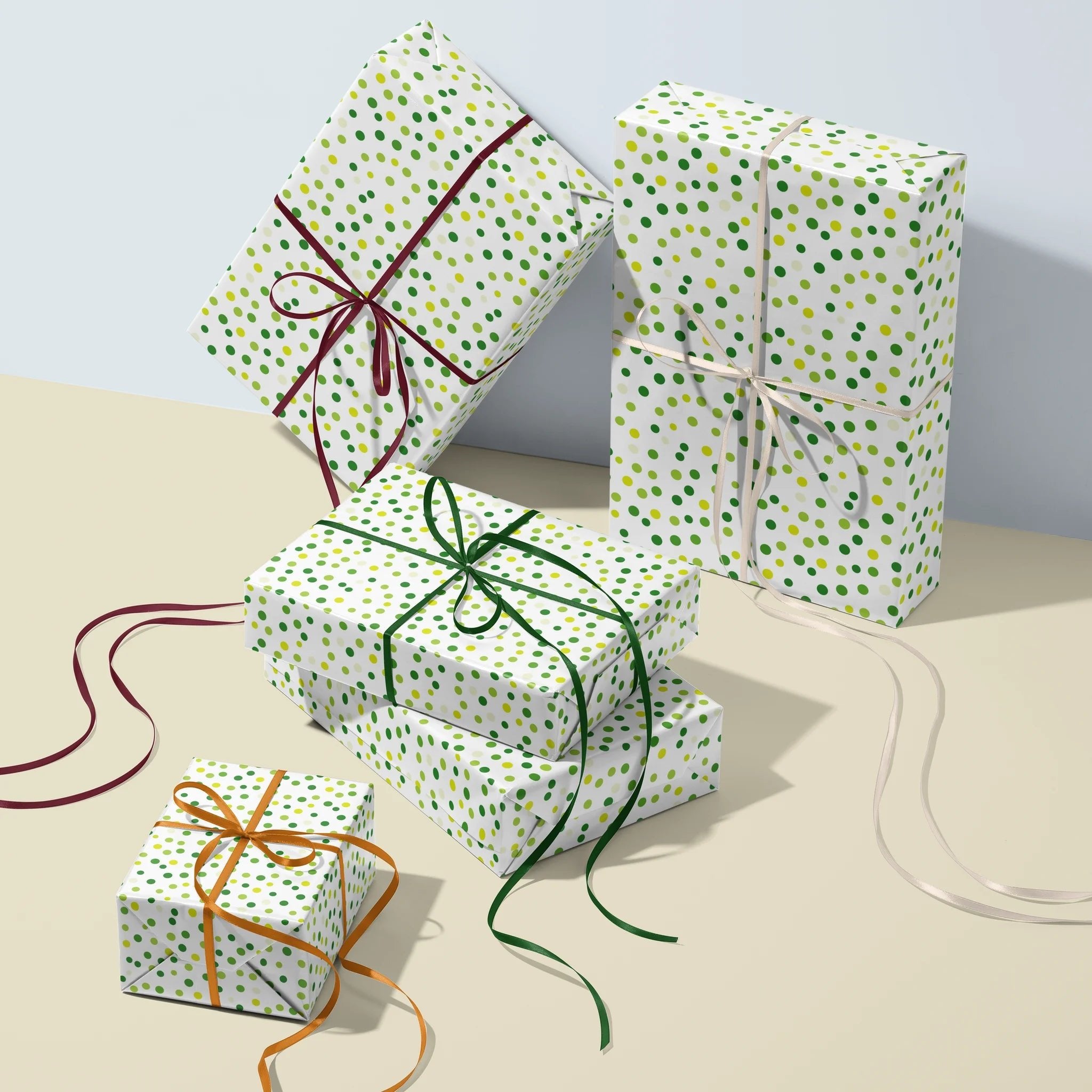 Sprinkle Me Green Gift Wrapping Paper