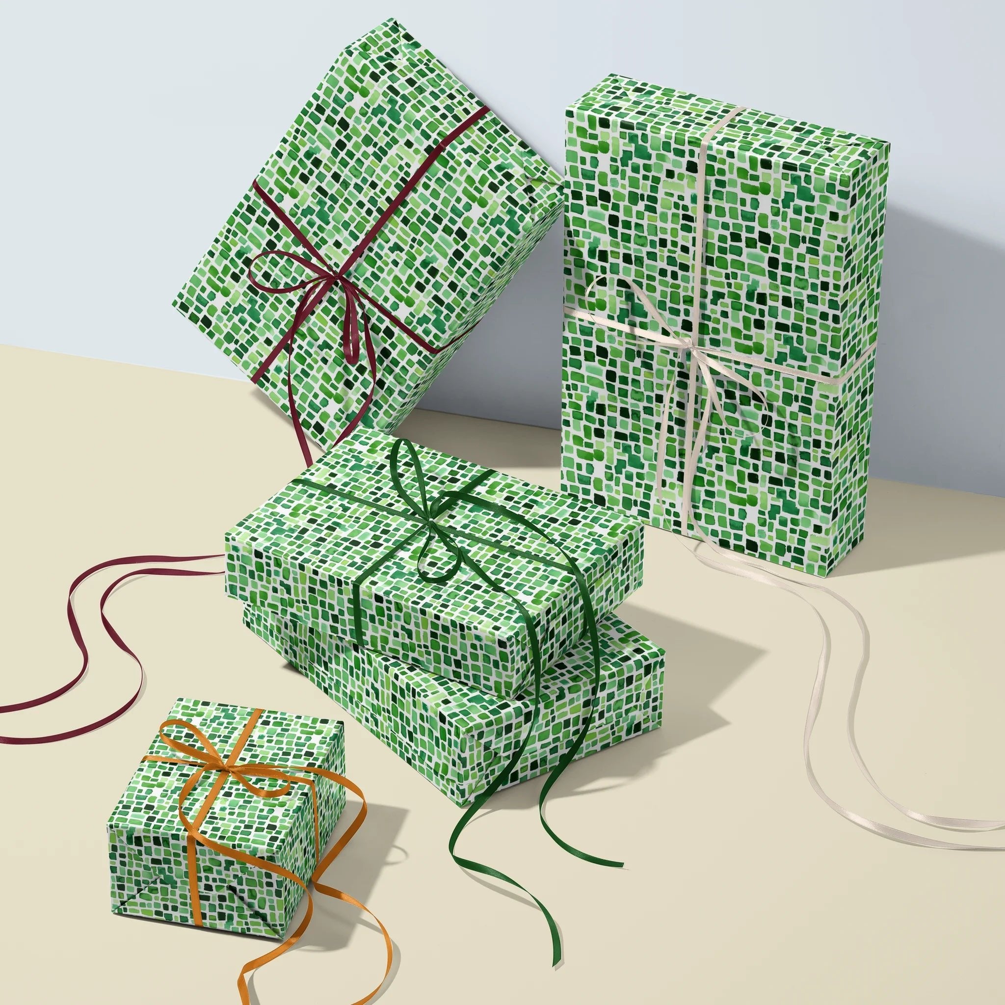 Square Pegs Gift Wrapping Paper
